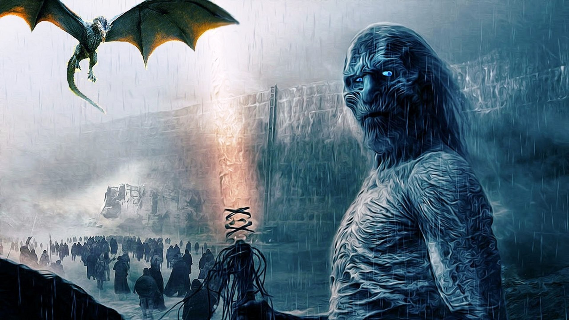 White Walkers In Winterfell Wallpapers