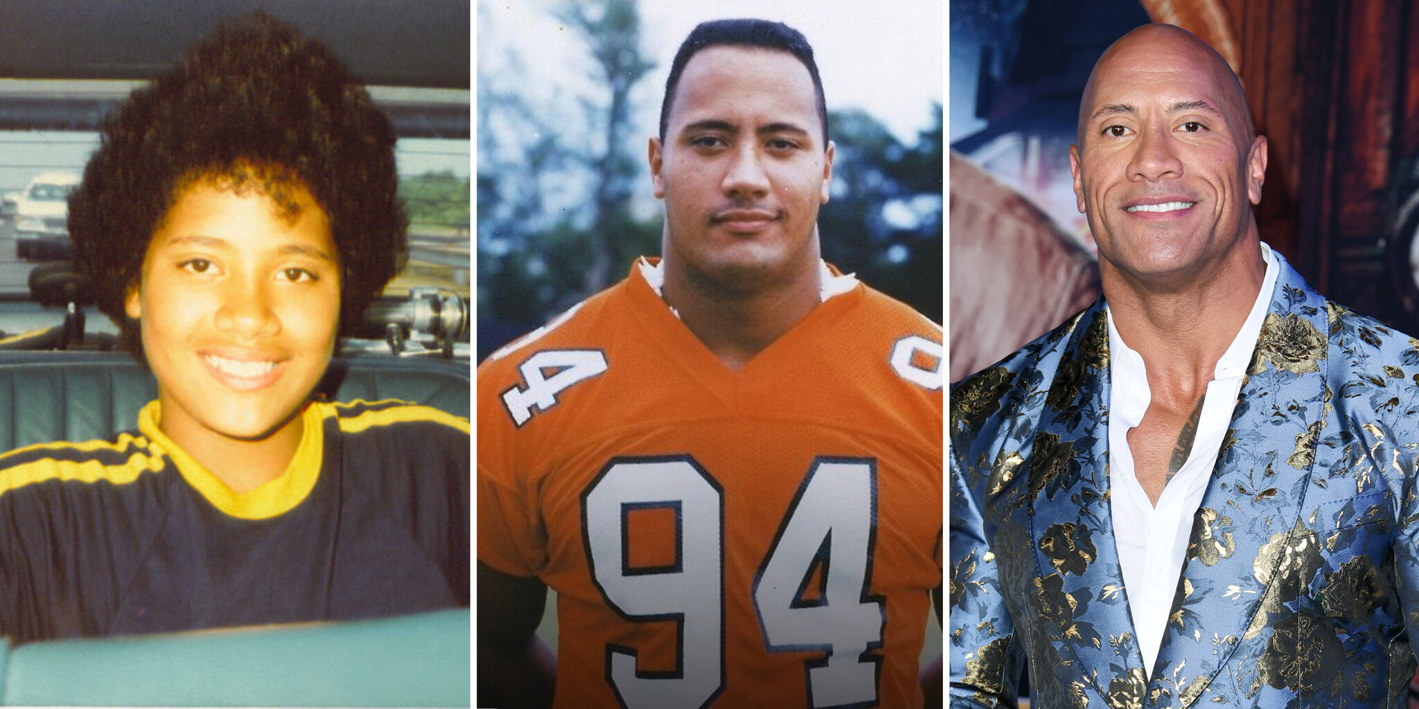 Young Dwayne The Rock Johnson Wallpapers