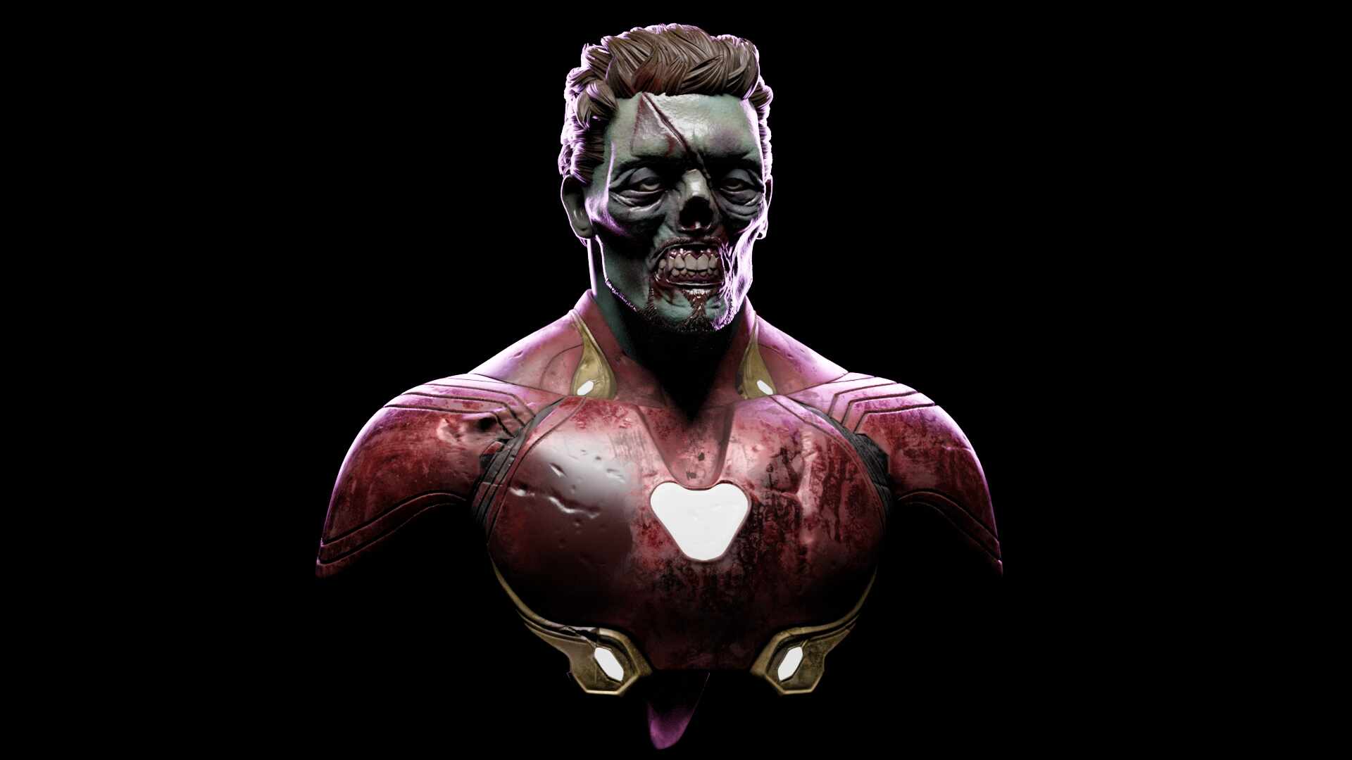 Zombie Iron Man What If Wallpapers