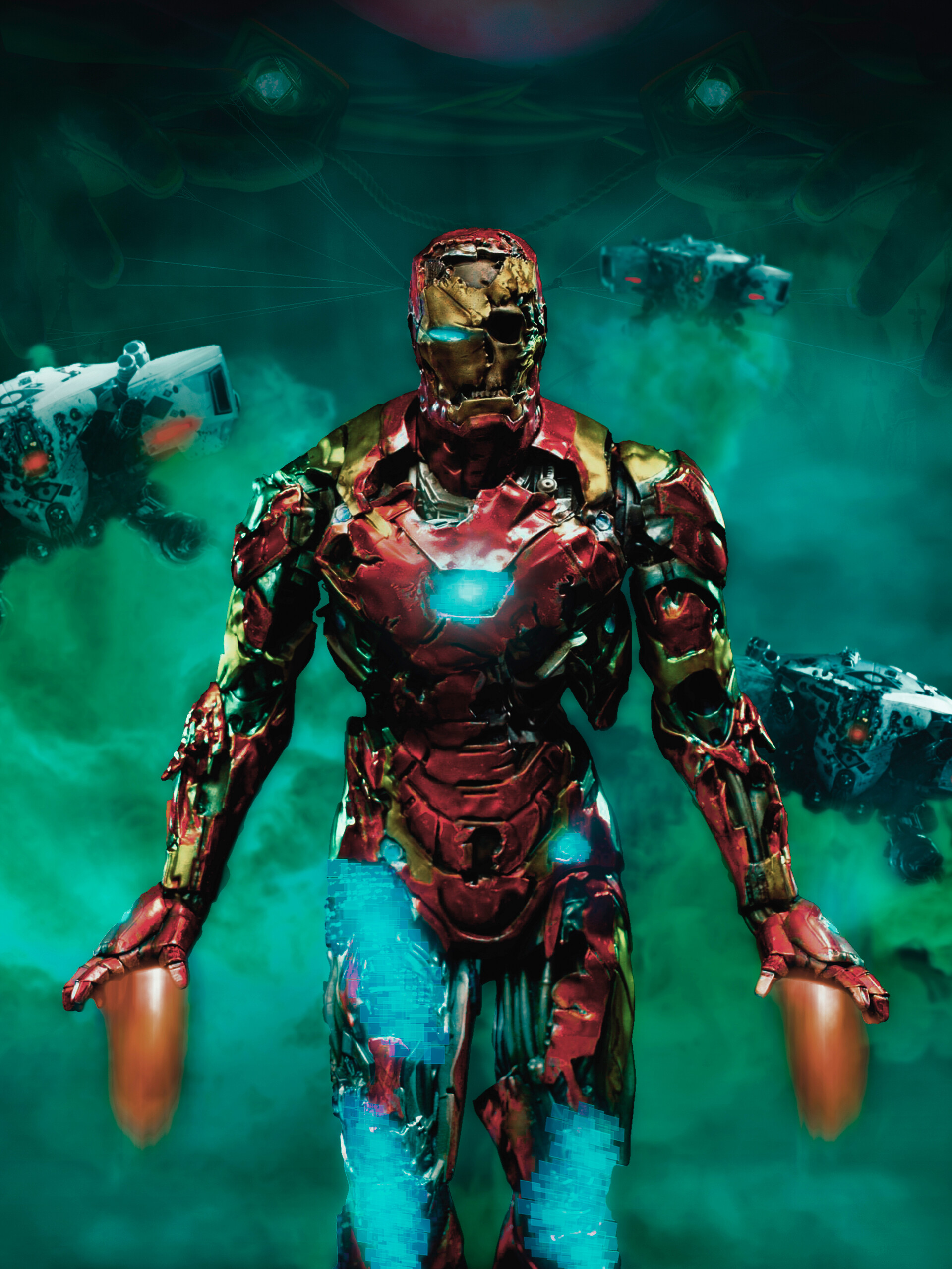 Zombie Iron Man What If Wallpapers