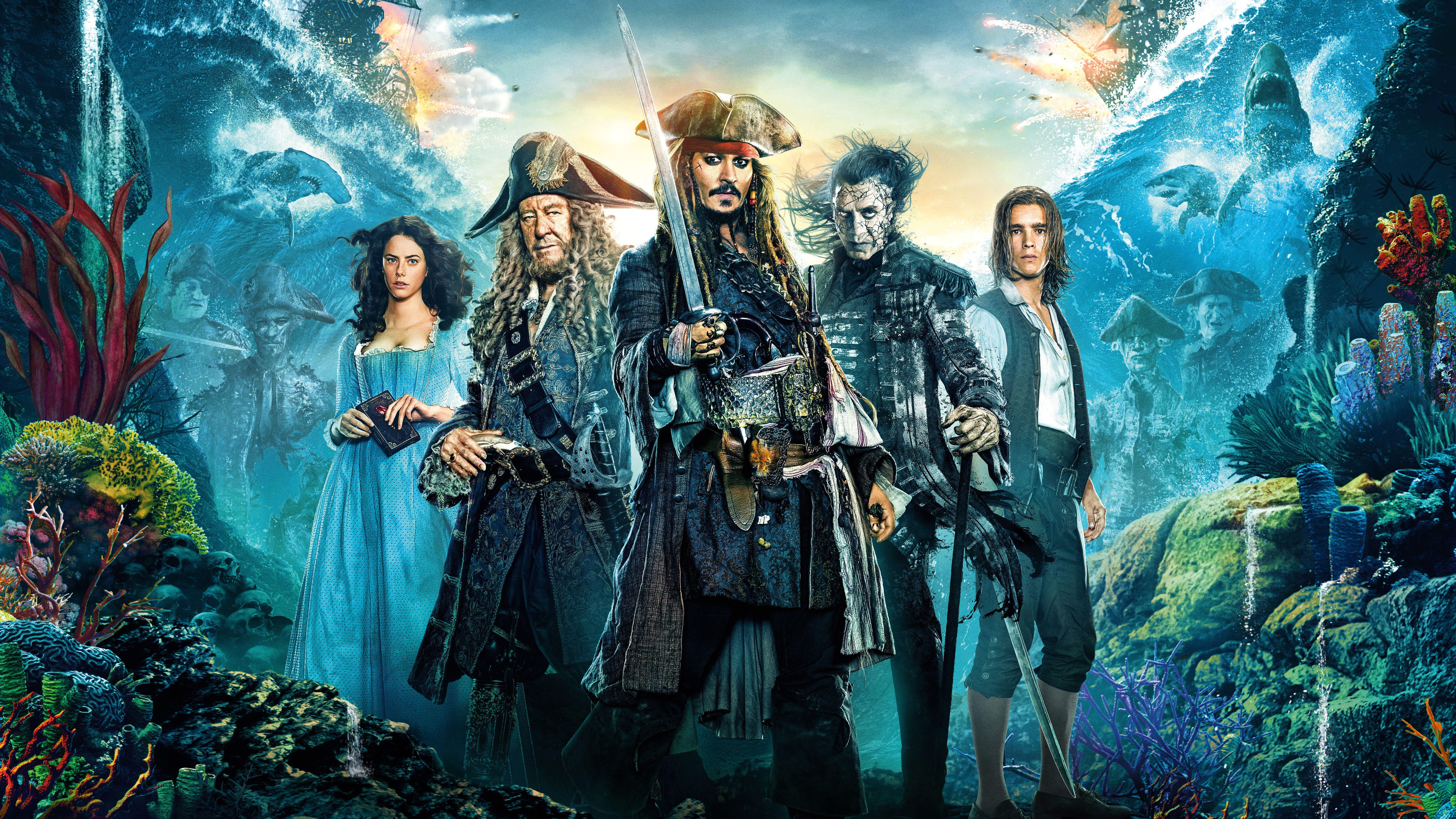 2017 Pirates Of The Caribbean Dead Men Tell No Tales Wallpapers