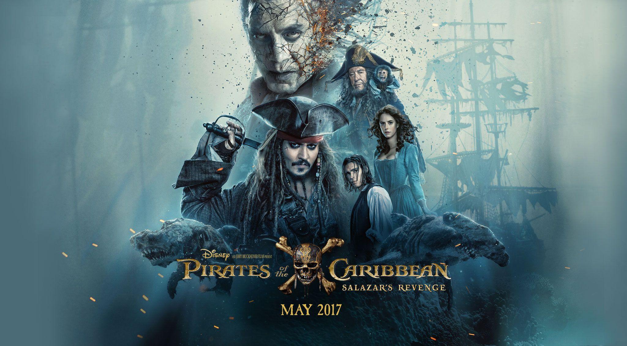 2017 Pirates Of The Caribbean Dead Men Tell No Tales Wallpapers