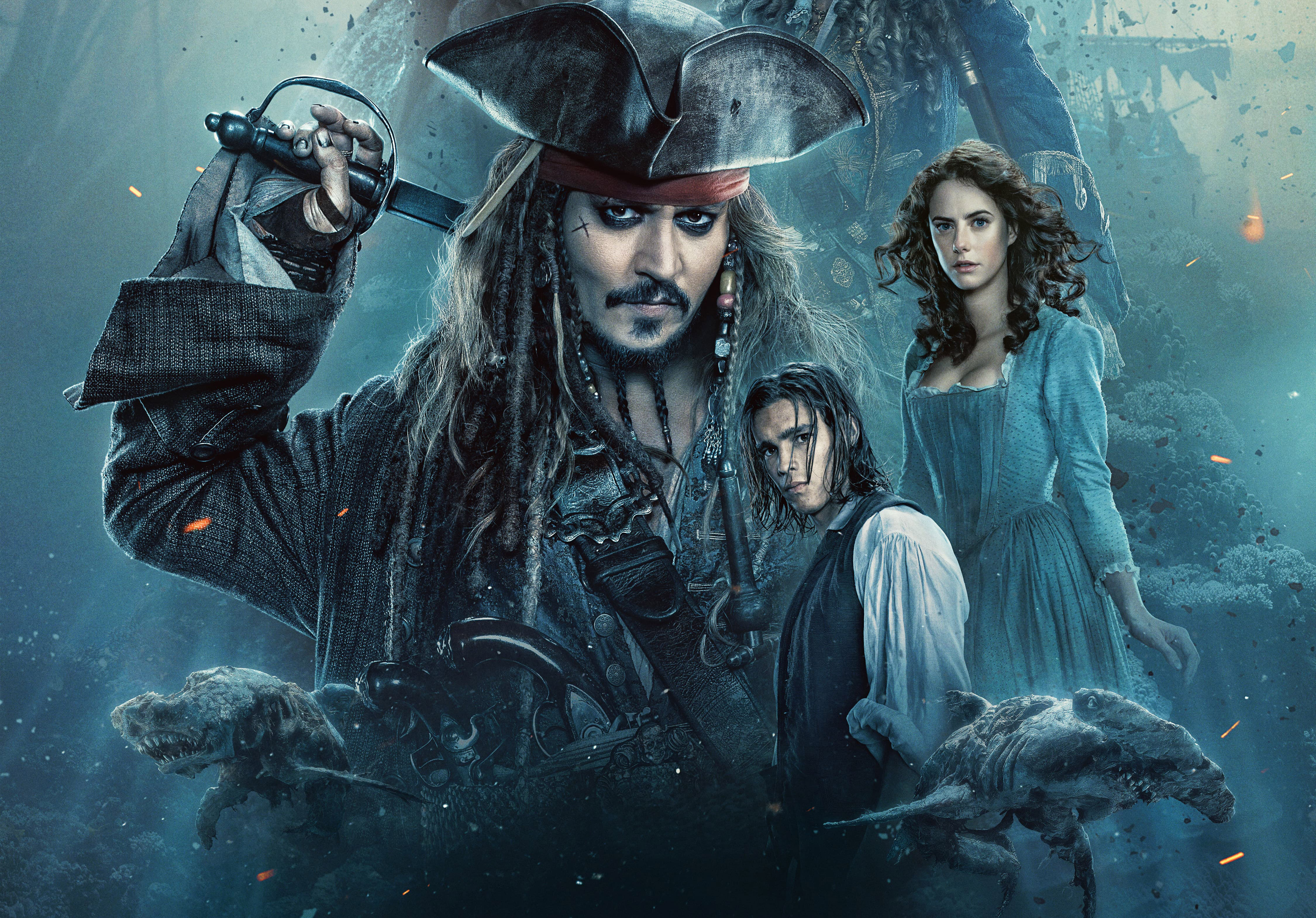 2017 Pirates Of The Caribbean Dead Men Tell No Tales Wallpapers