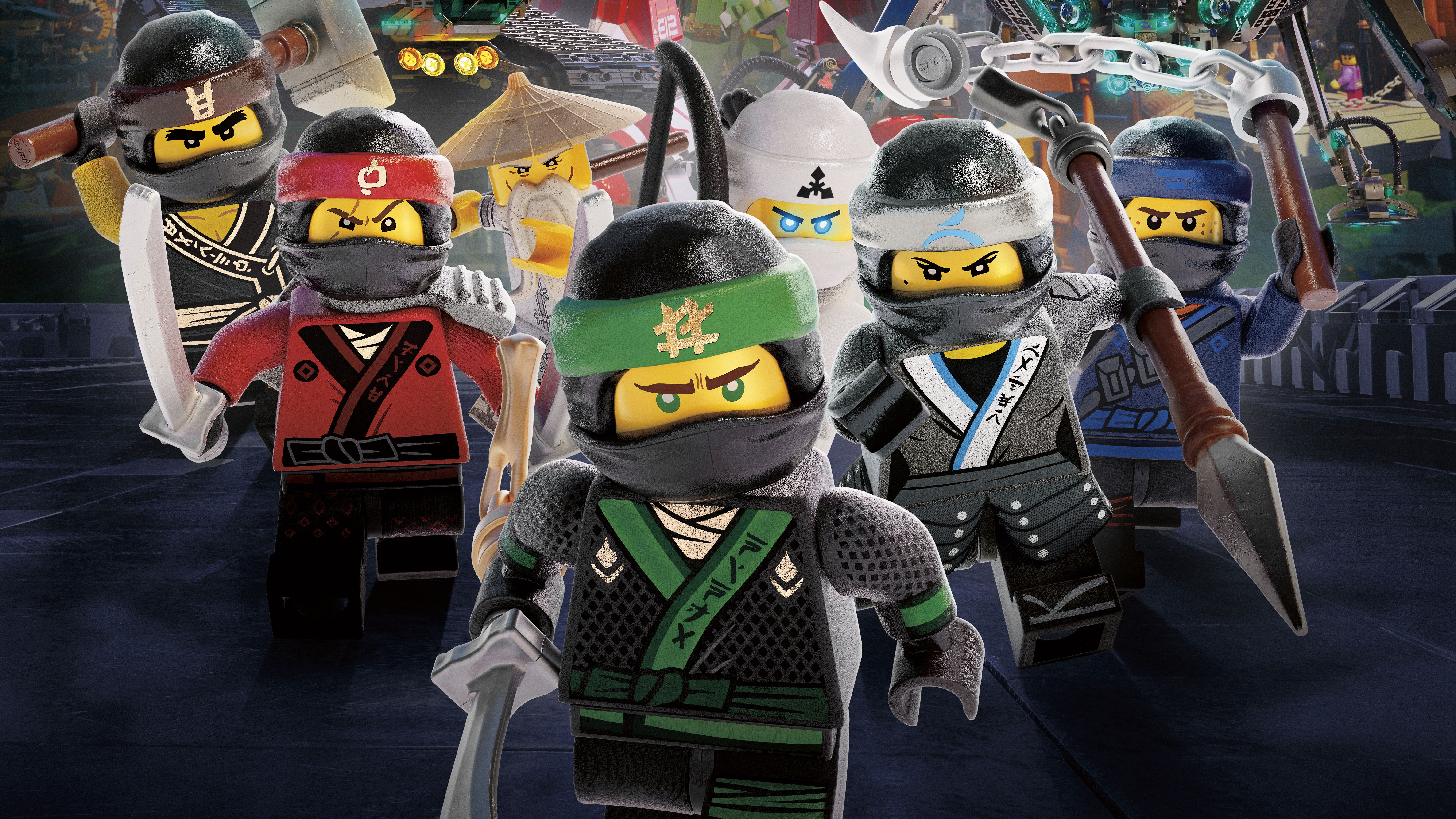 2017 The Lego Ninjago Movie Wallpapers