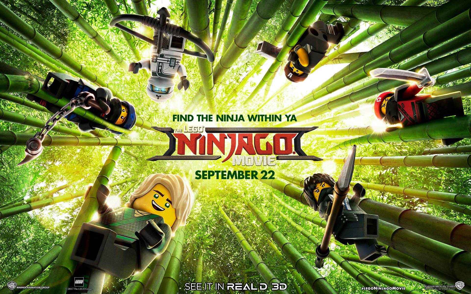 2017 The Lego Ninjago Movie Wallpapers