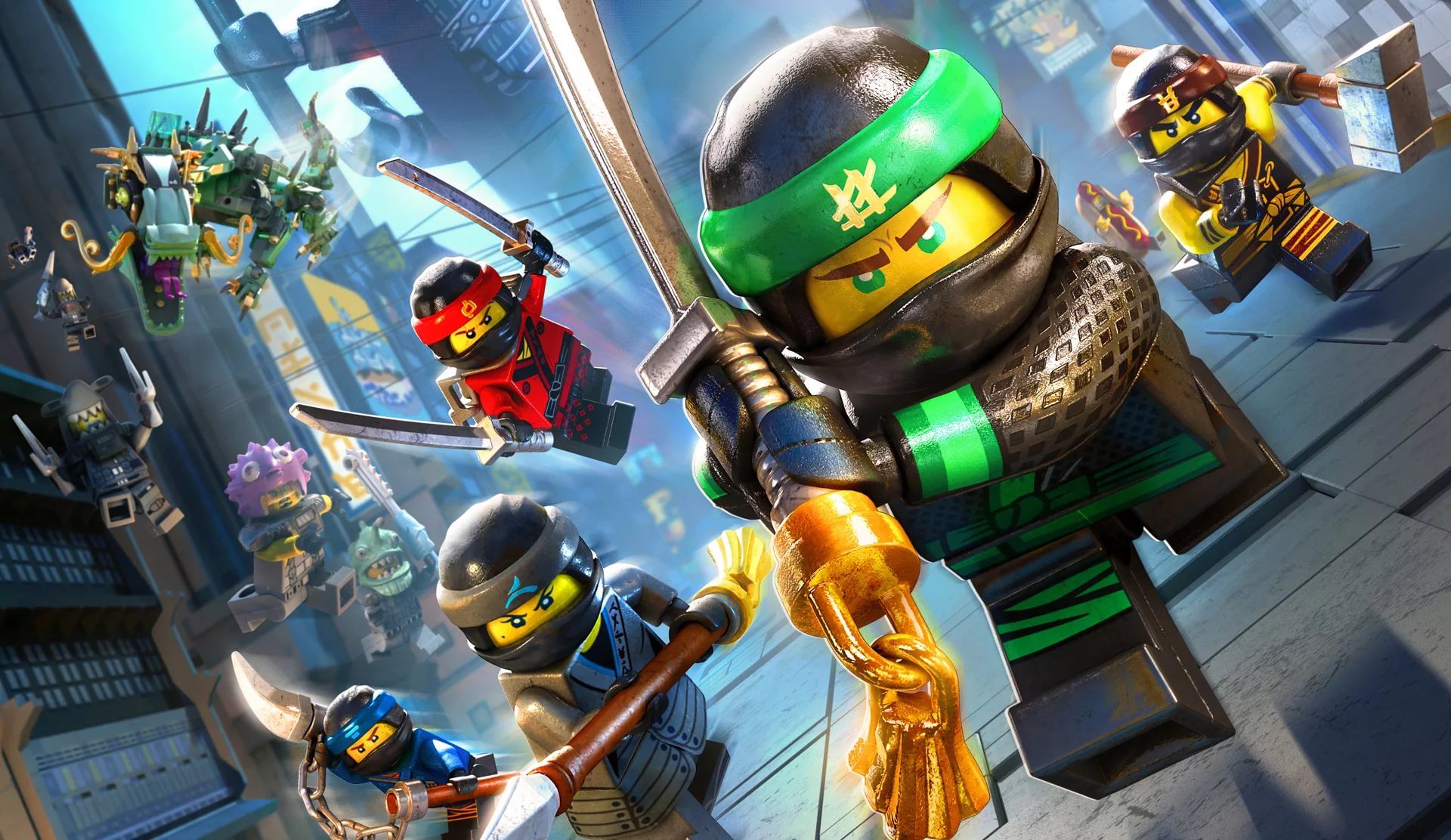 2017 The Lego Ninjago Movie Wallpapers