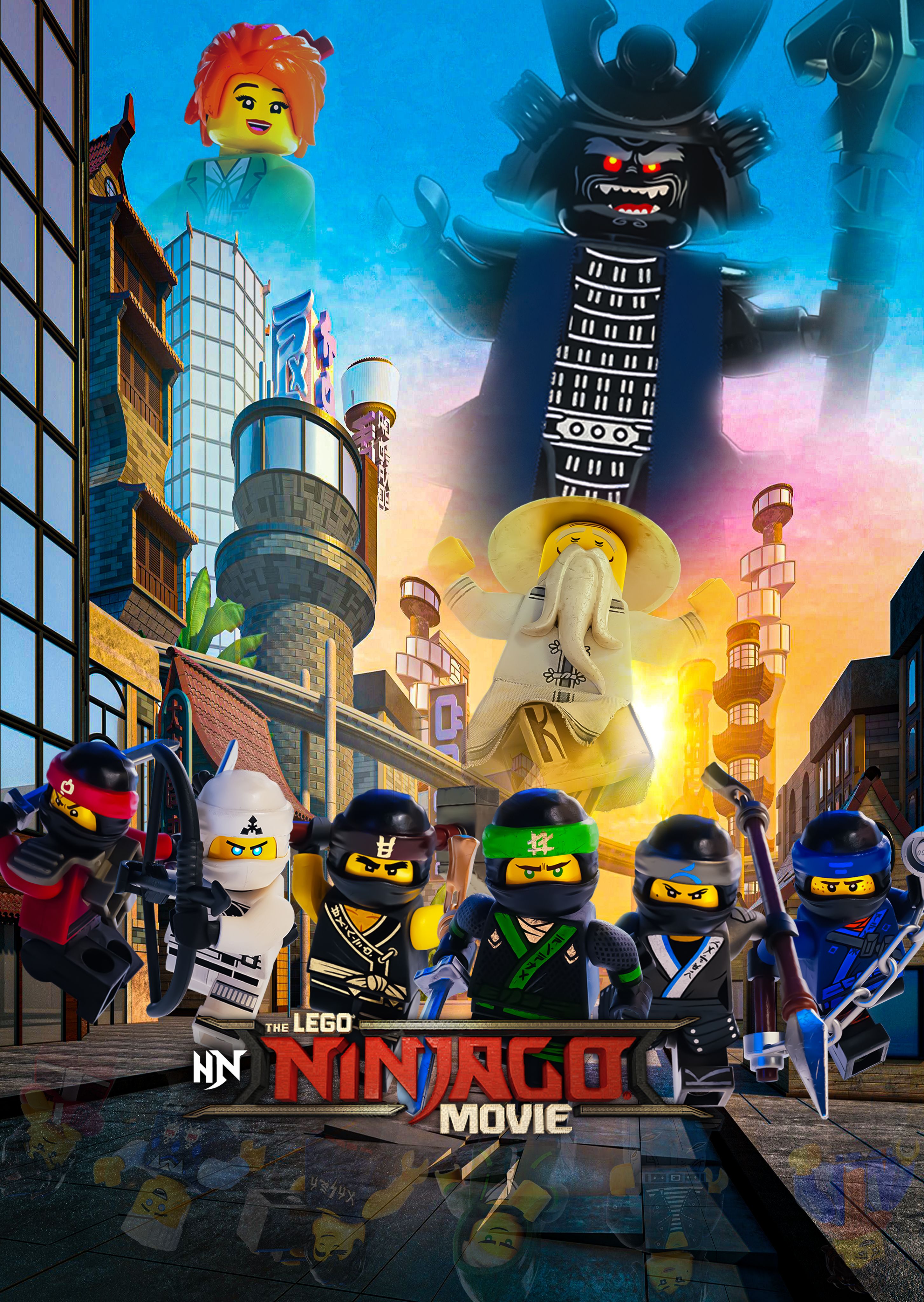 2017 The Lego Ninjago Movie Wallpapers