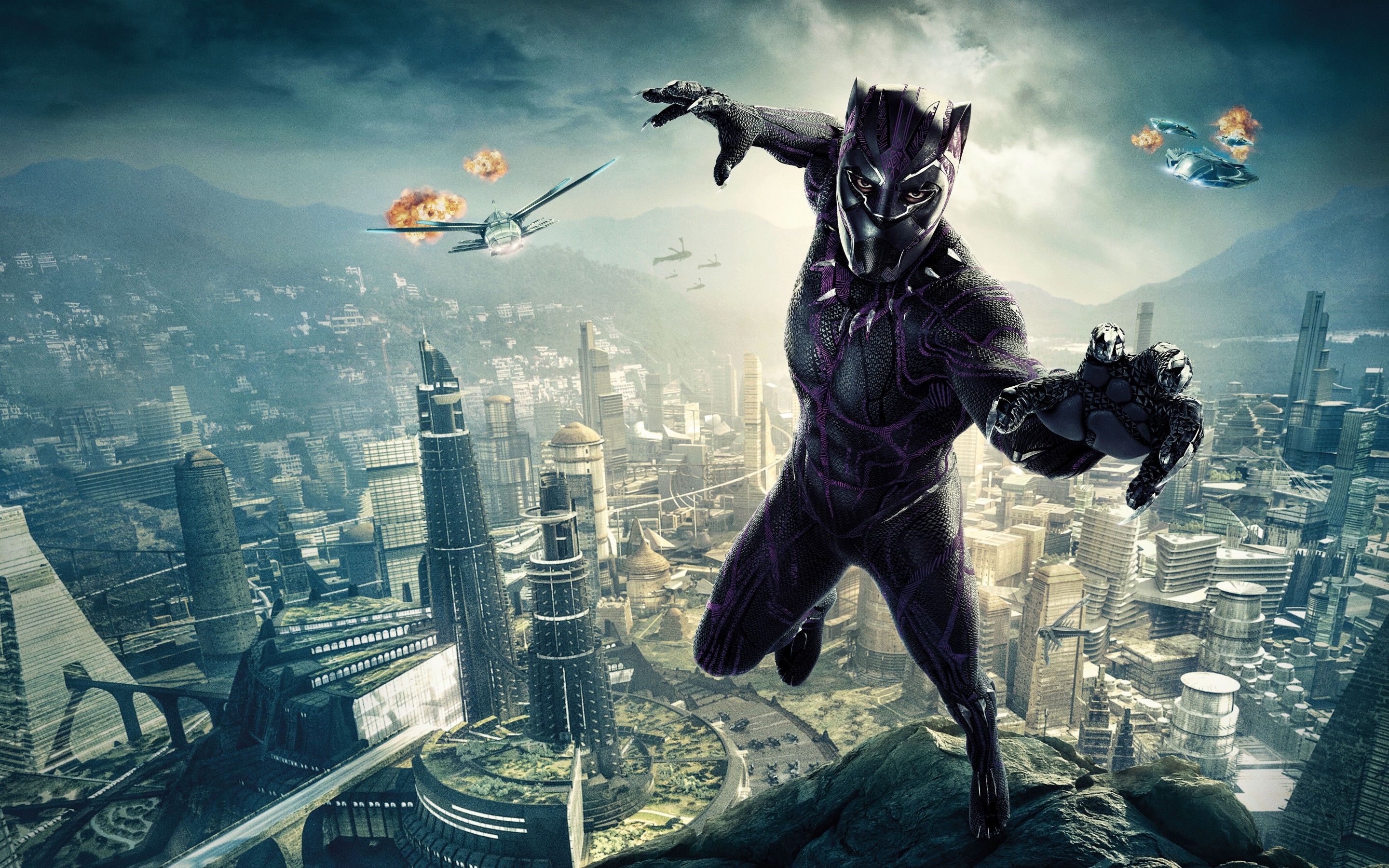 2018 Black Panther Art Wallpapers