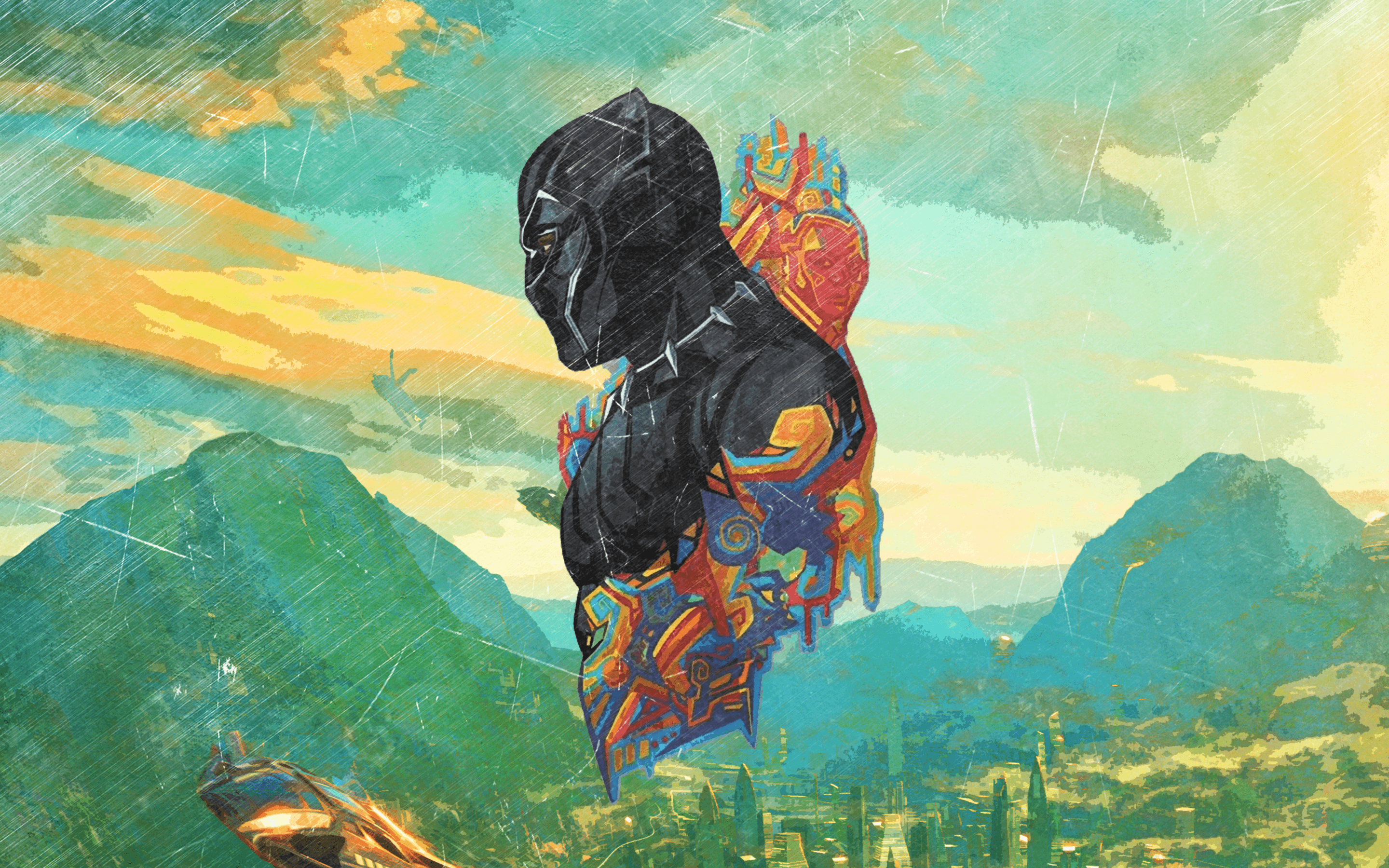 2018 Black Panther Art Wallpapers