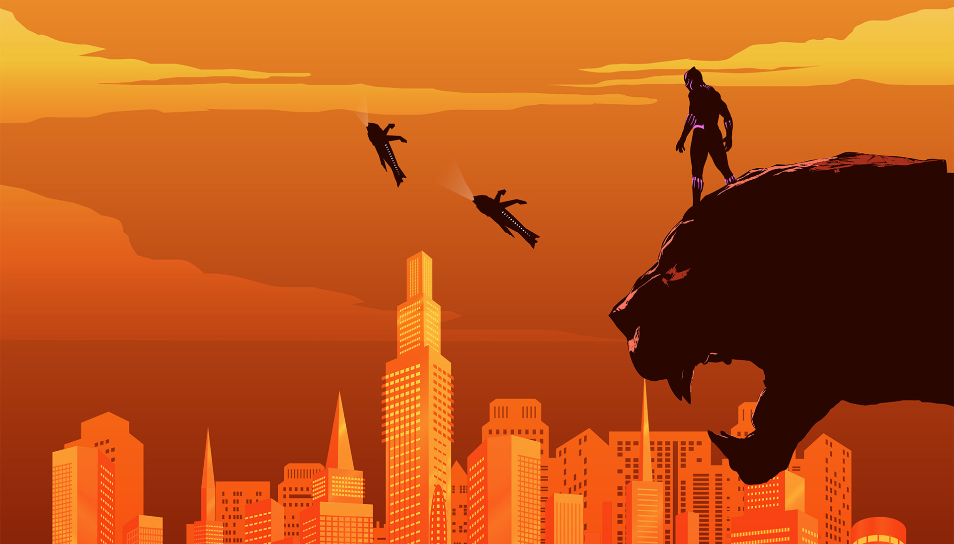 2018 Black Panther Art Wallpapers