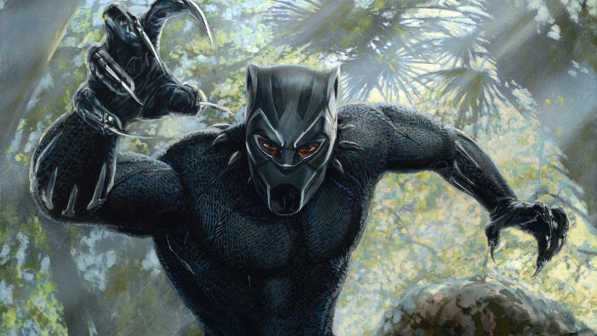 2018 Black Panther Art Wallpapers