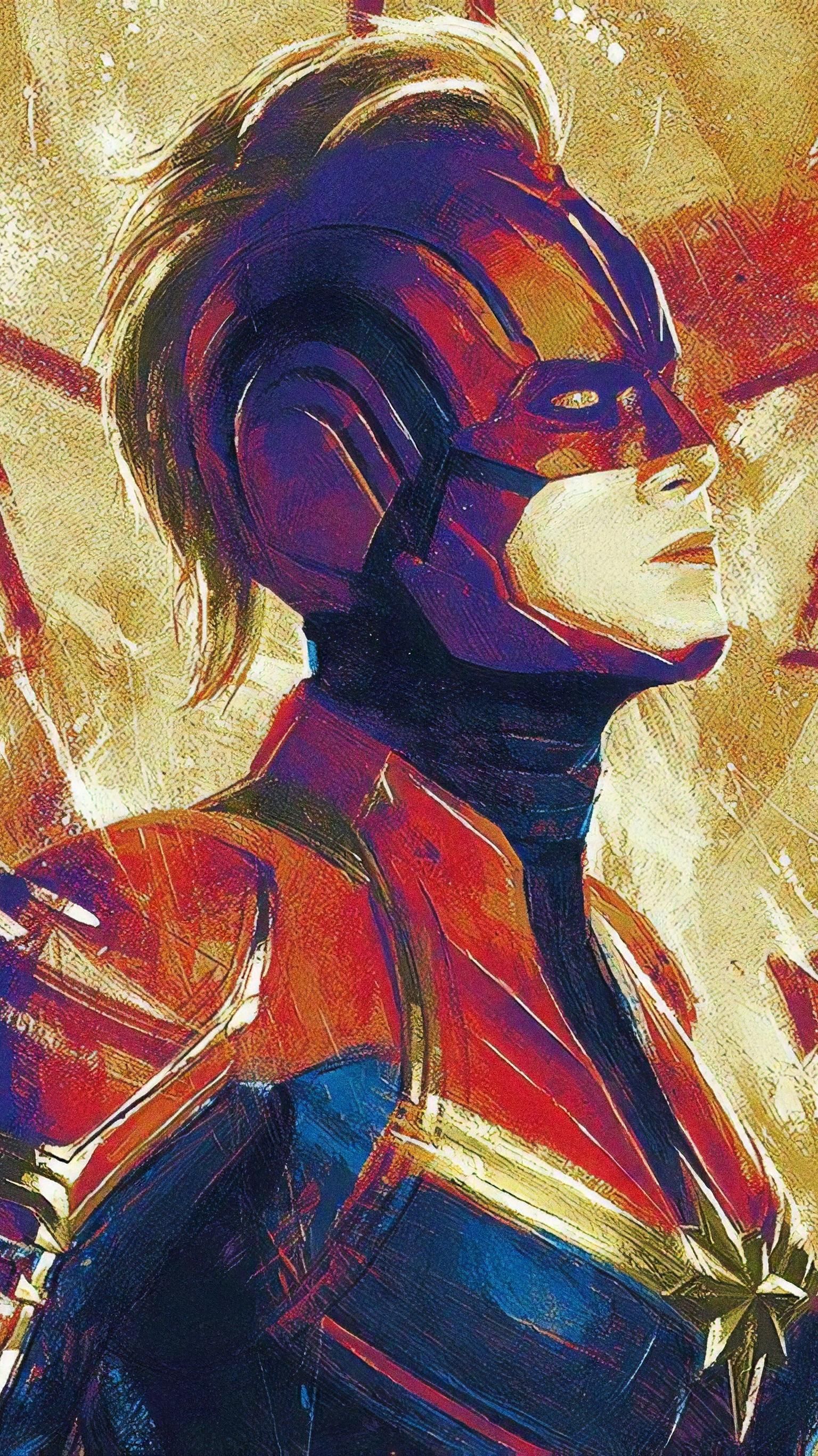 2019 Captain Marvel Artwork Wallpapers