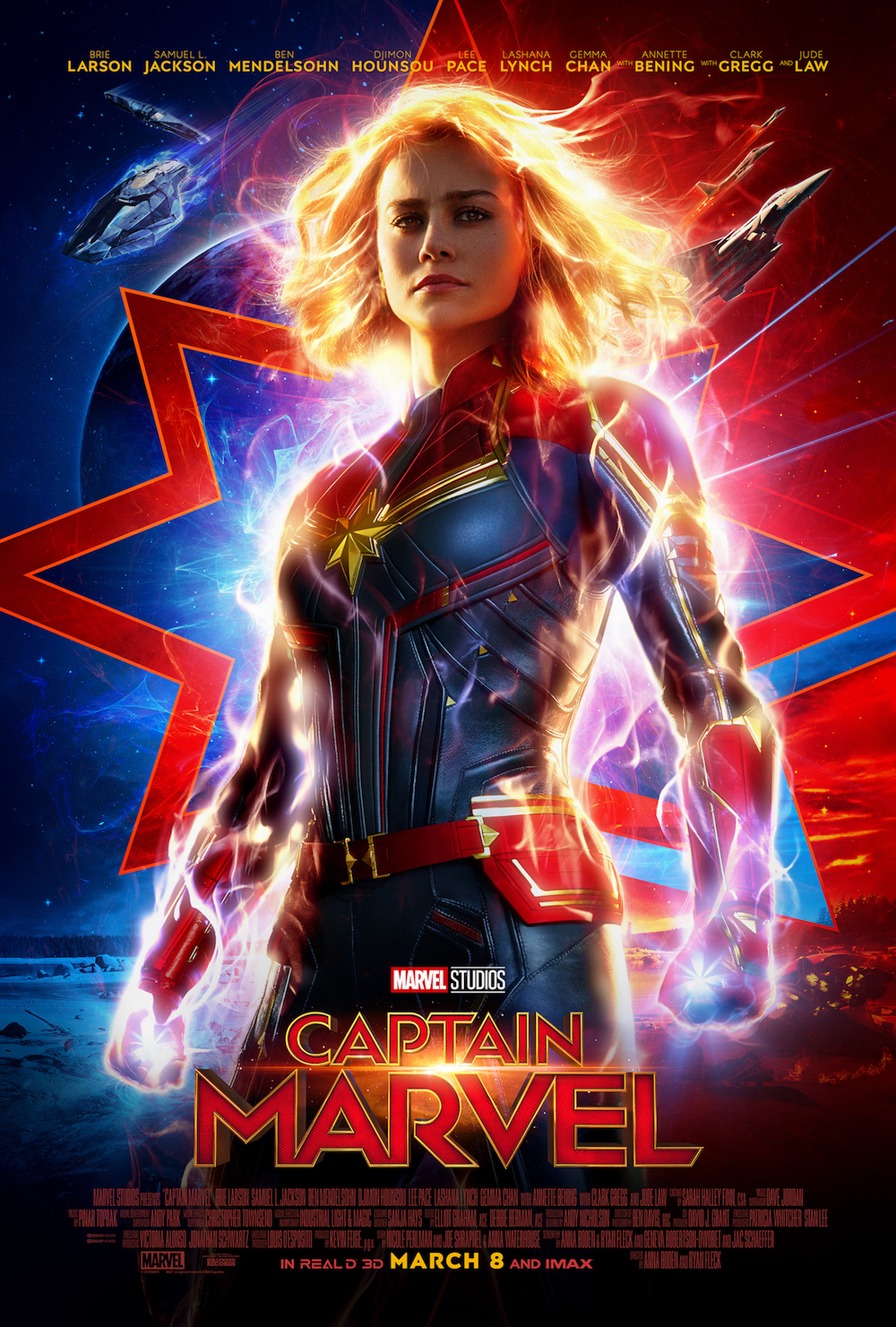 2019 New Captain Marvel Poster Wallpapers