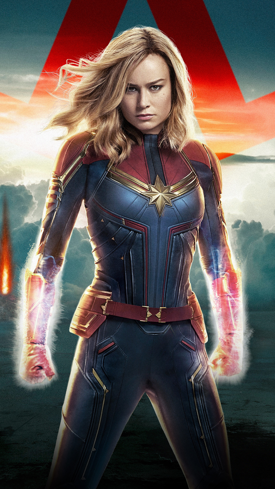 2019 New Captain Marvel Poster Wallpapers