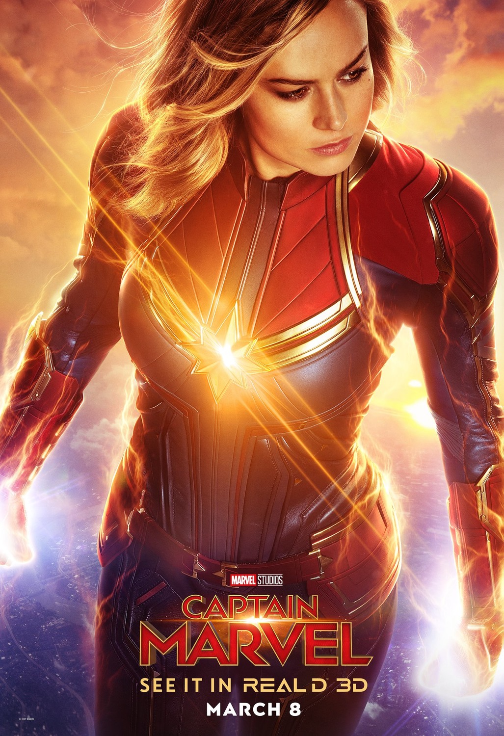 2019 New Captain Marvel Poster Wallpapers