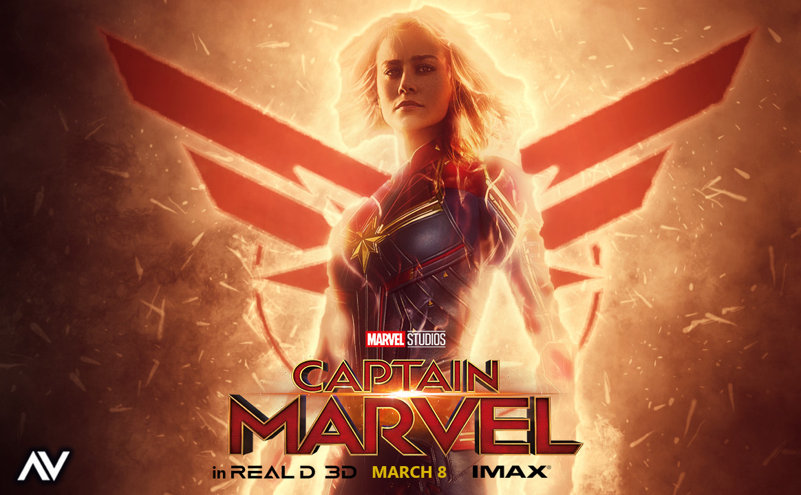 2019 New Captain Marvel Poster Wallpapers