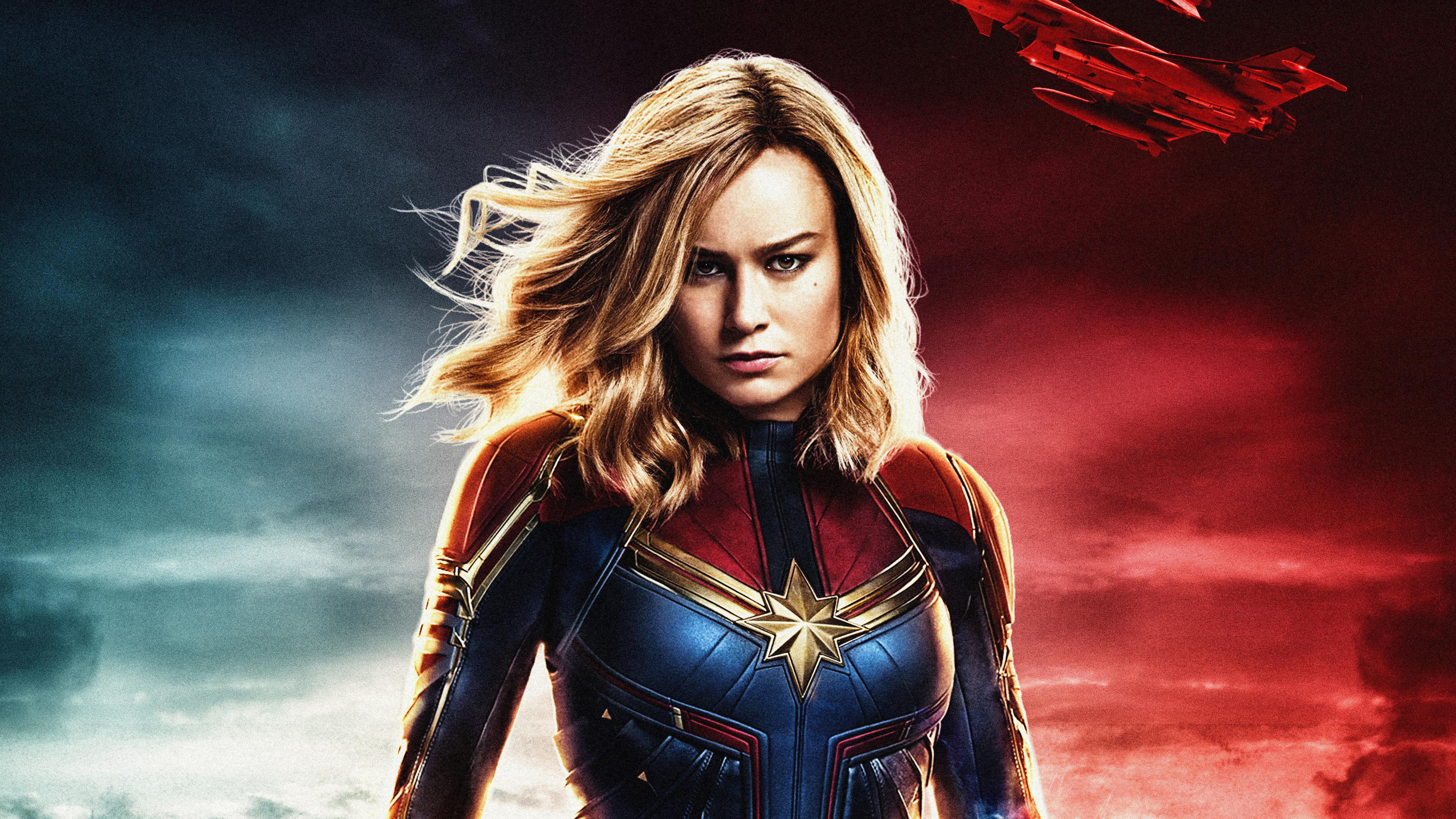 2019 New Captain Marvel Poster Wallpapers