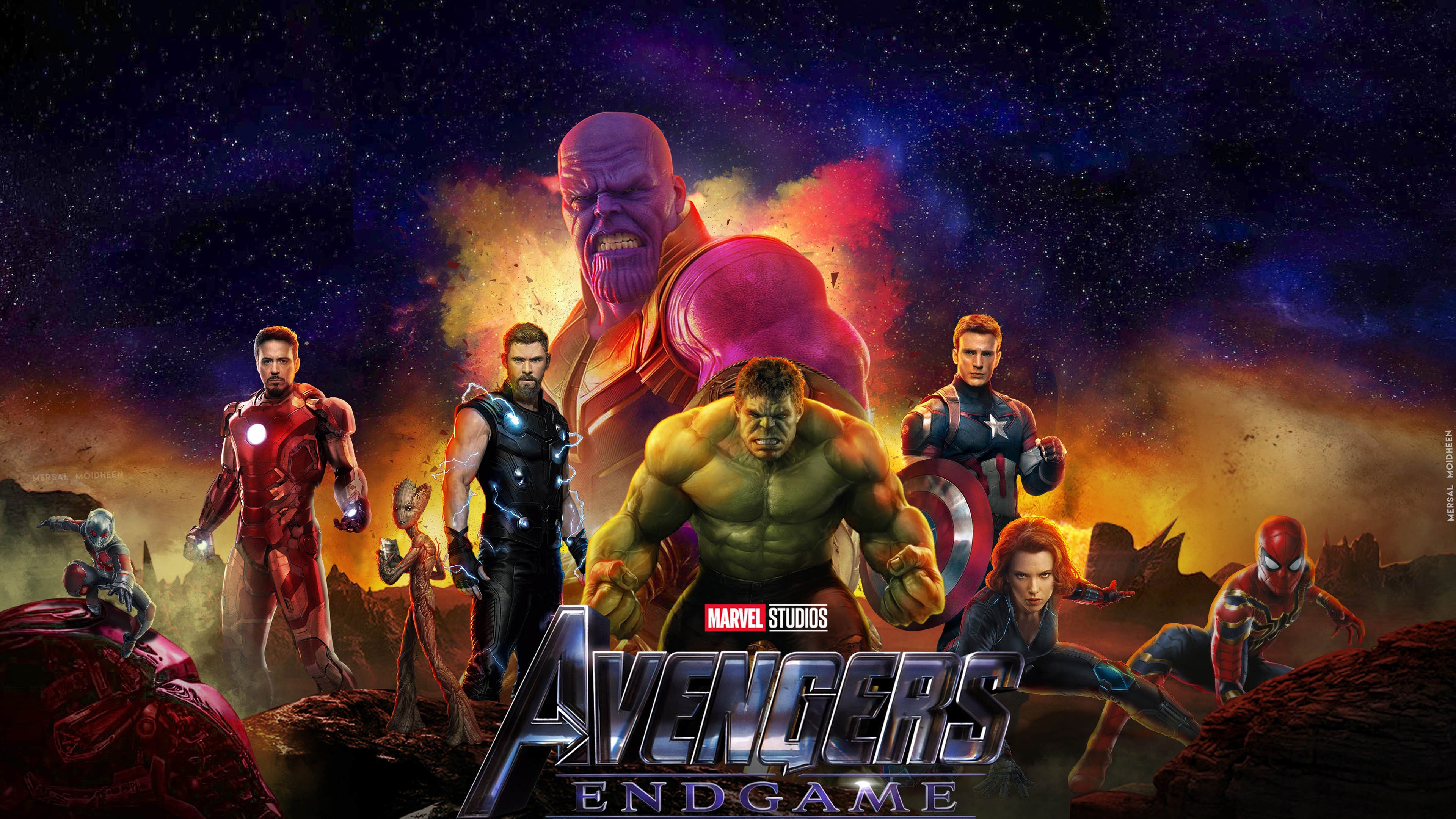 4K Avengers Endgame 2019 Wallpapers