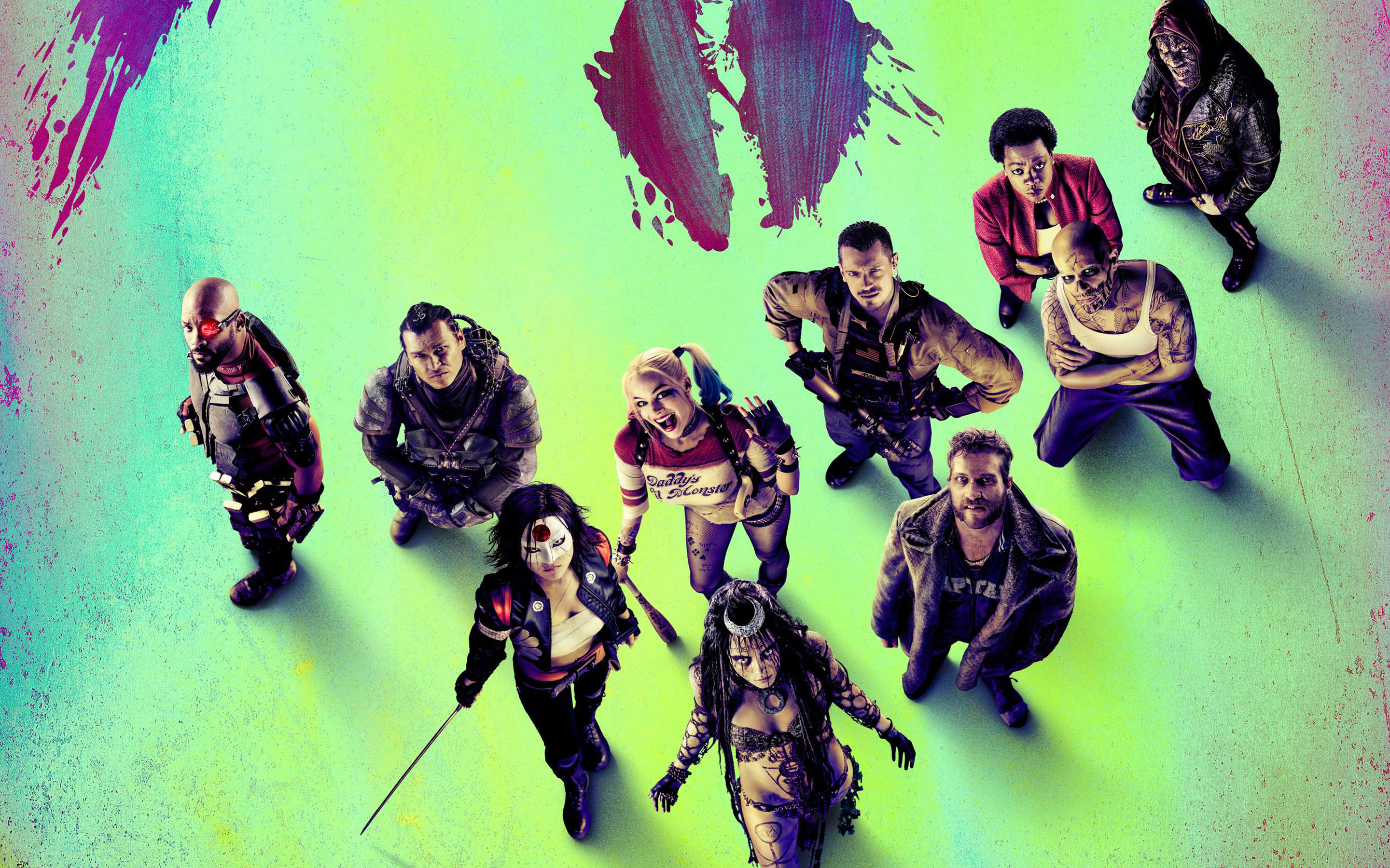 4K Poster Of The Suicide Squad Wallpapers