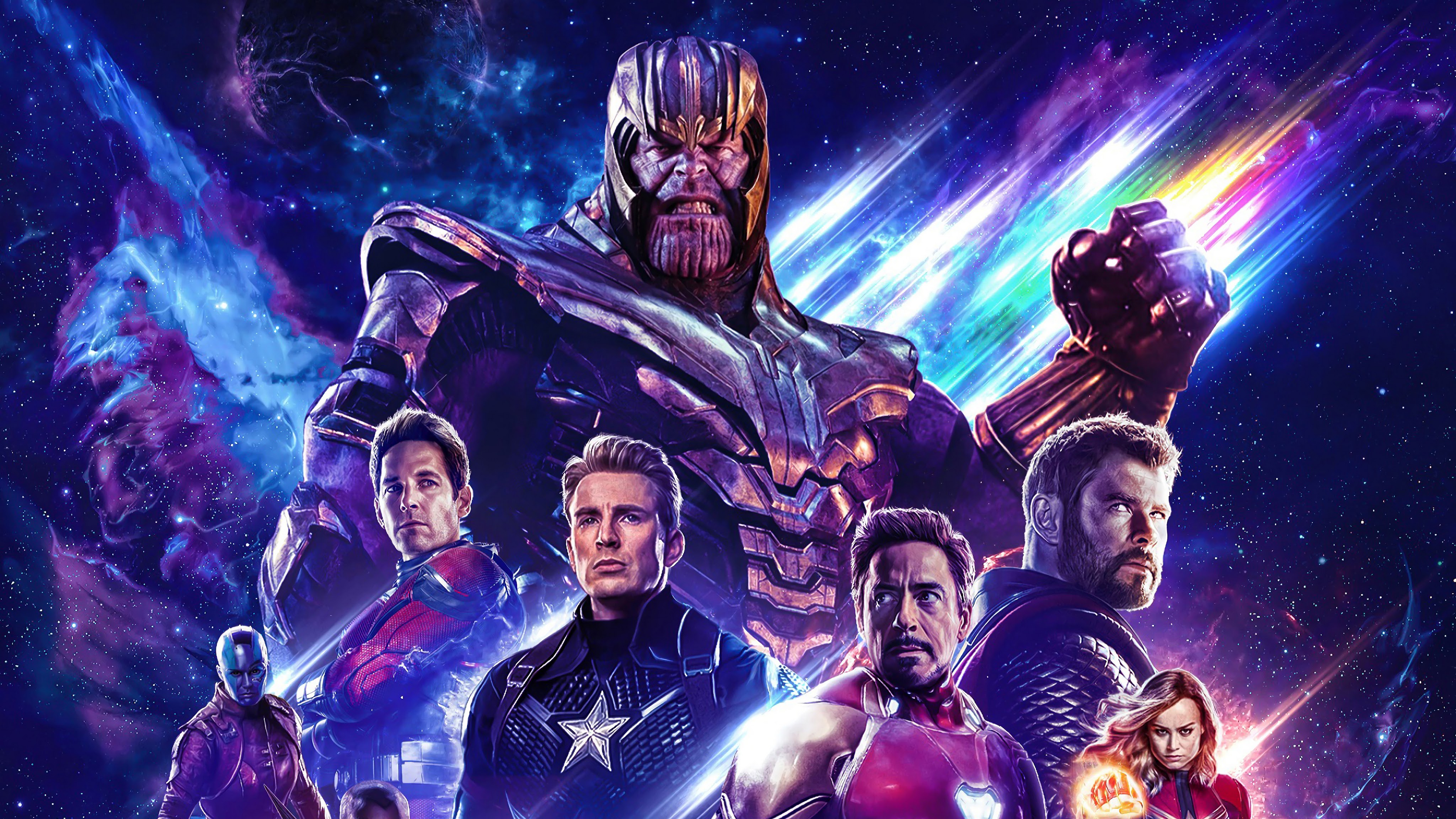 8K Avengers Endgame Thanos Wallpapers