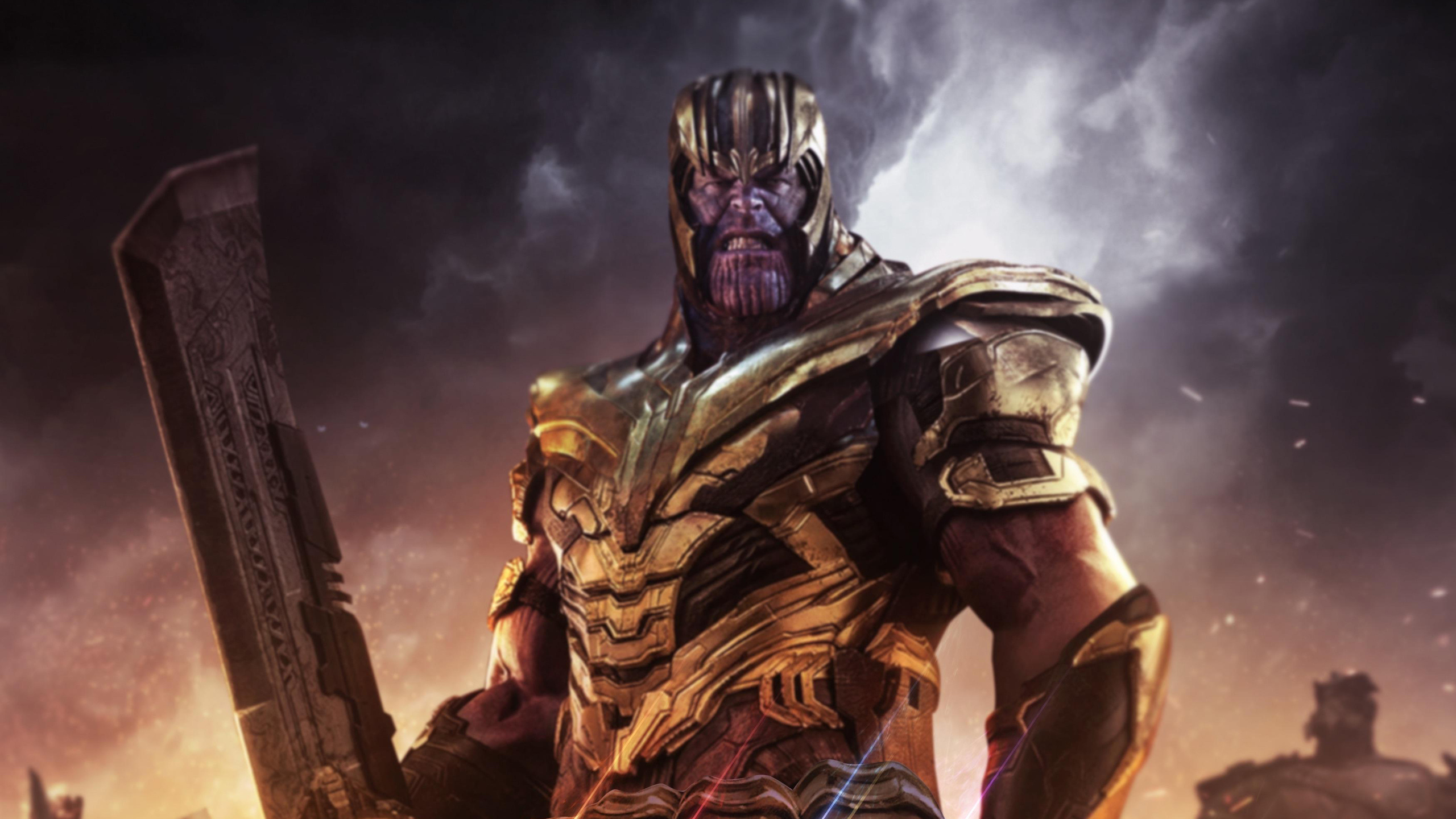 8K Avengers Endgame Thanos Wallpapers