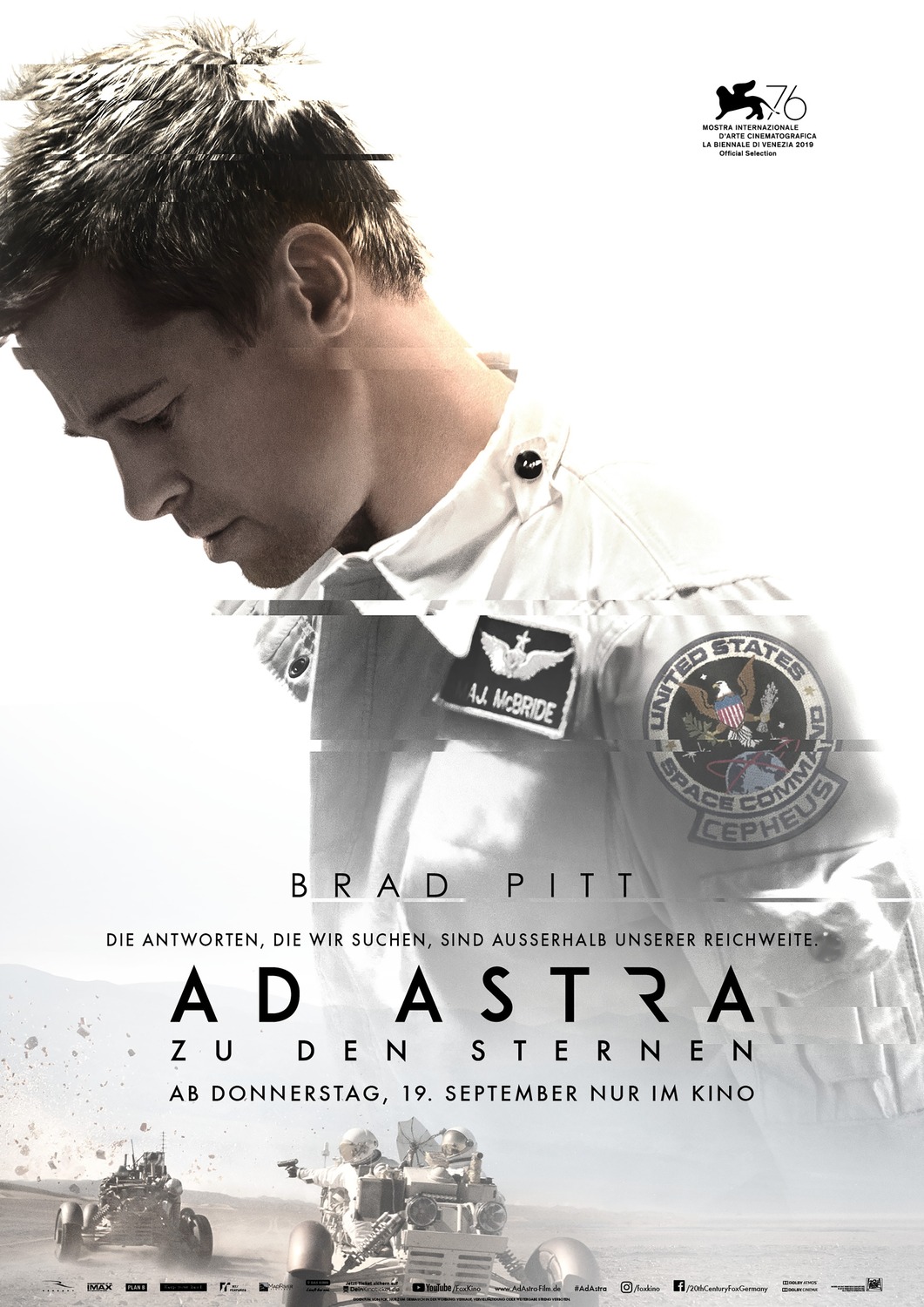 Ad Astra 2019 Movie Poster Wallpapers