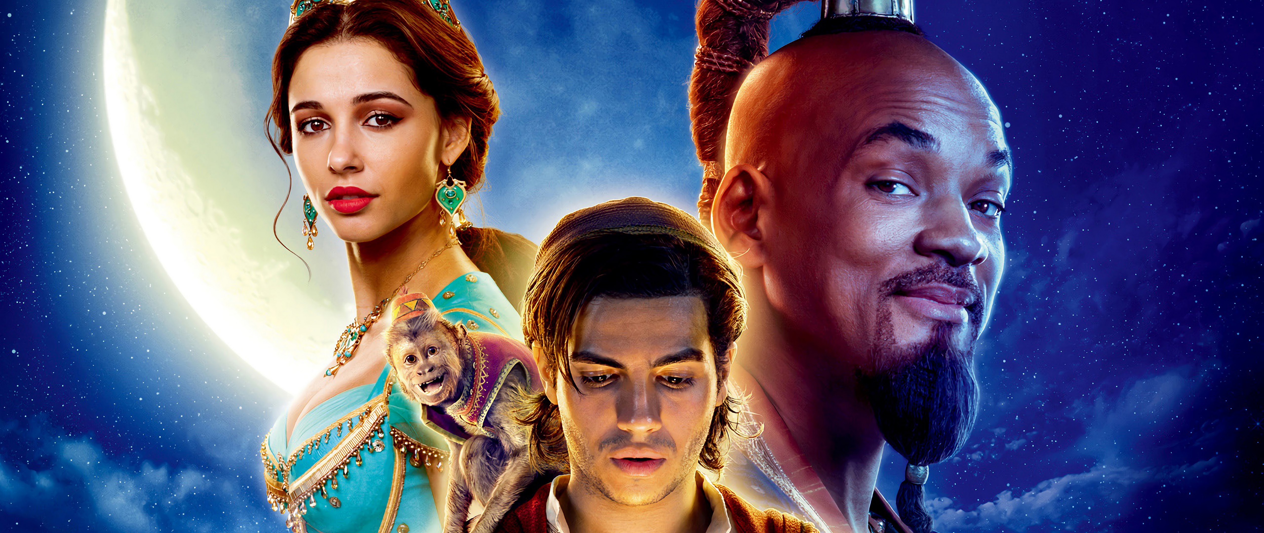 Aladdin 2019 Movie Banner 8K Wallpapers