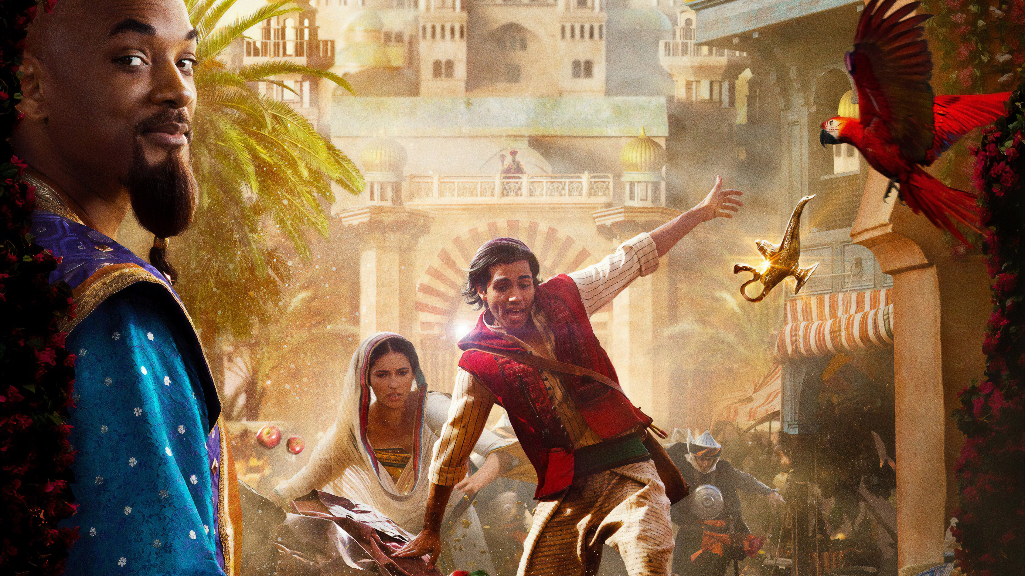 Aladdin 2019 Movie Banner 8K Wallpapers