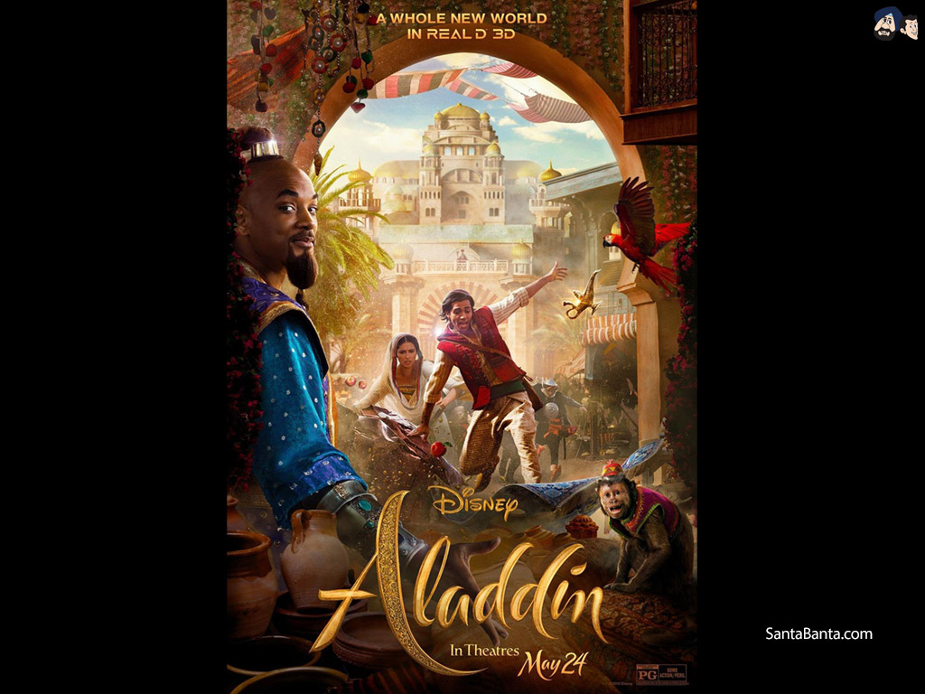 Aladdin 2019 Movie Banner 8K Wallpapers