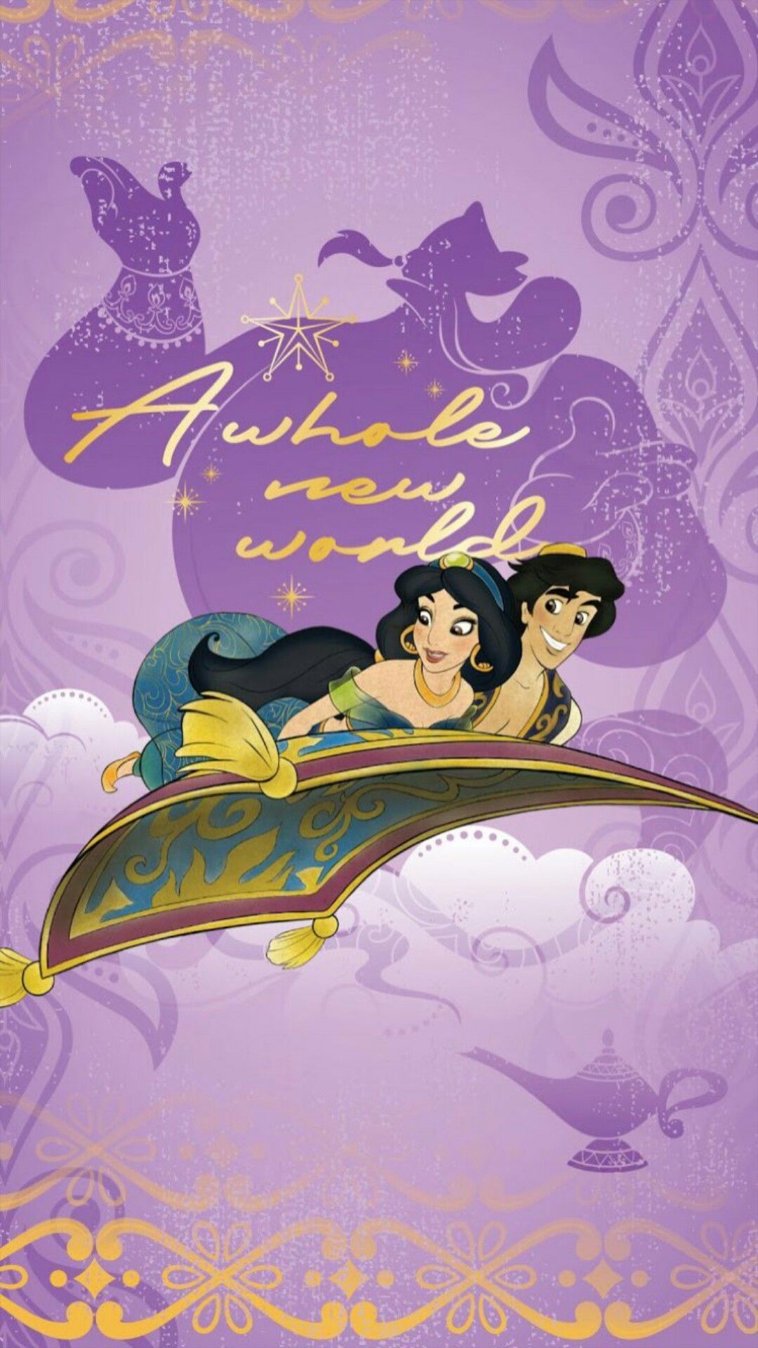 Aladdin And Jasmine In Aladdin Movie Wallpapers