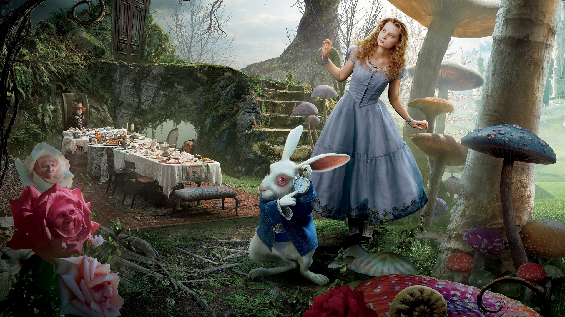 Alice In Wonderland (2010) Wallpapers