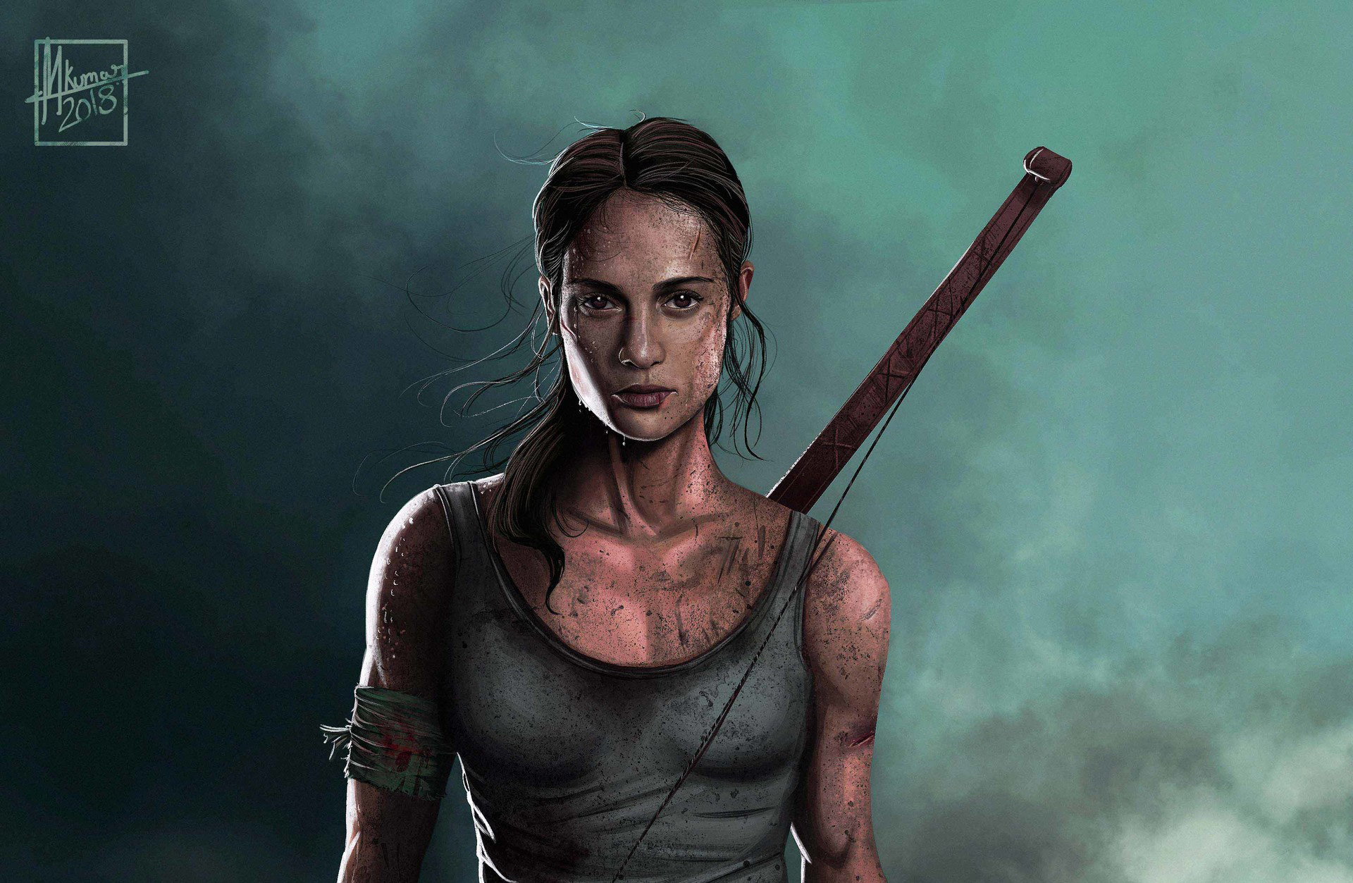 Alicia Vikander As Lara Croft In Tomb Raider Wallpapers