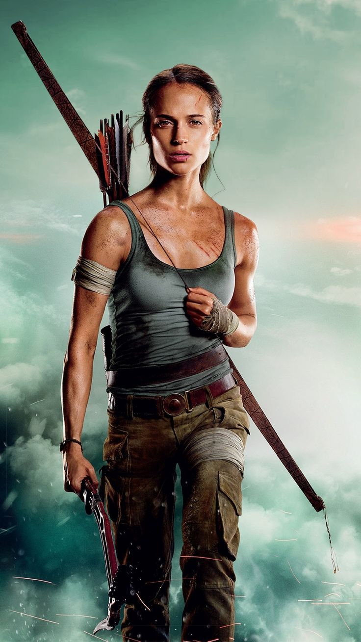 Alicia Vikander New Tomb Raider Poster 2018 Wallpapers
