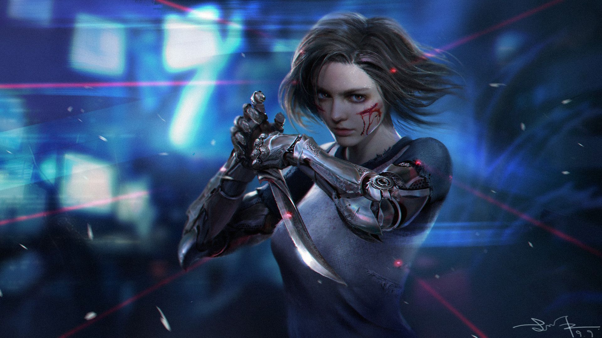 Alita Battle Angel 2018 Wallpapers