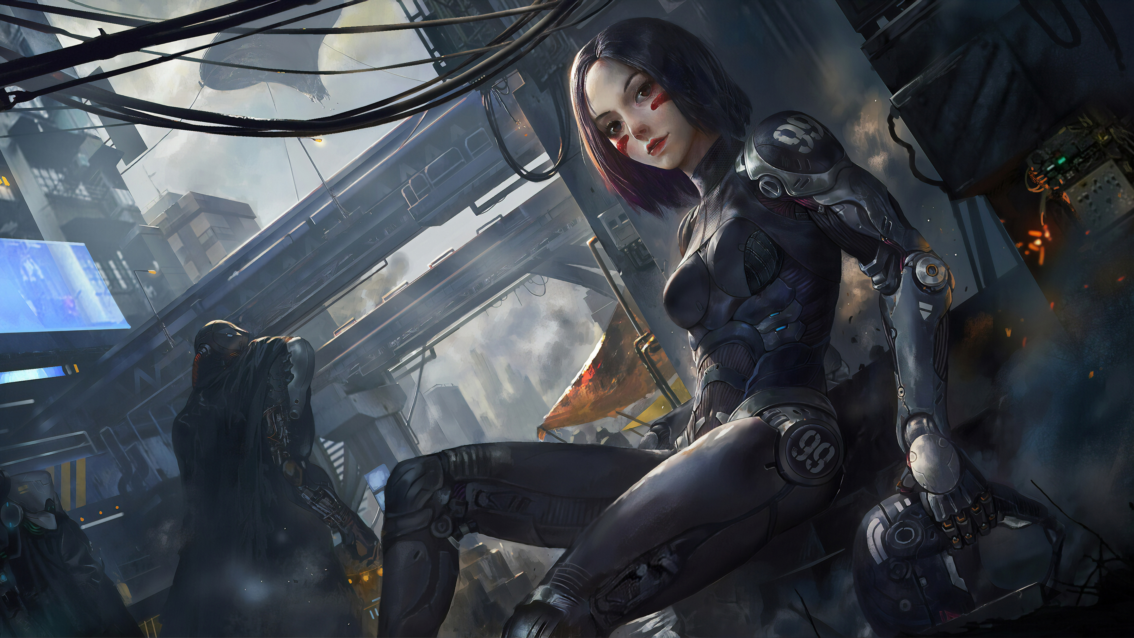 Alita Battle Angel Poster Fanart Wallpapers