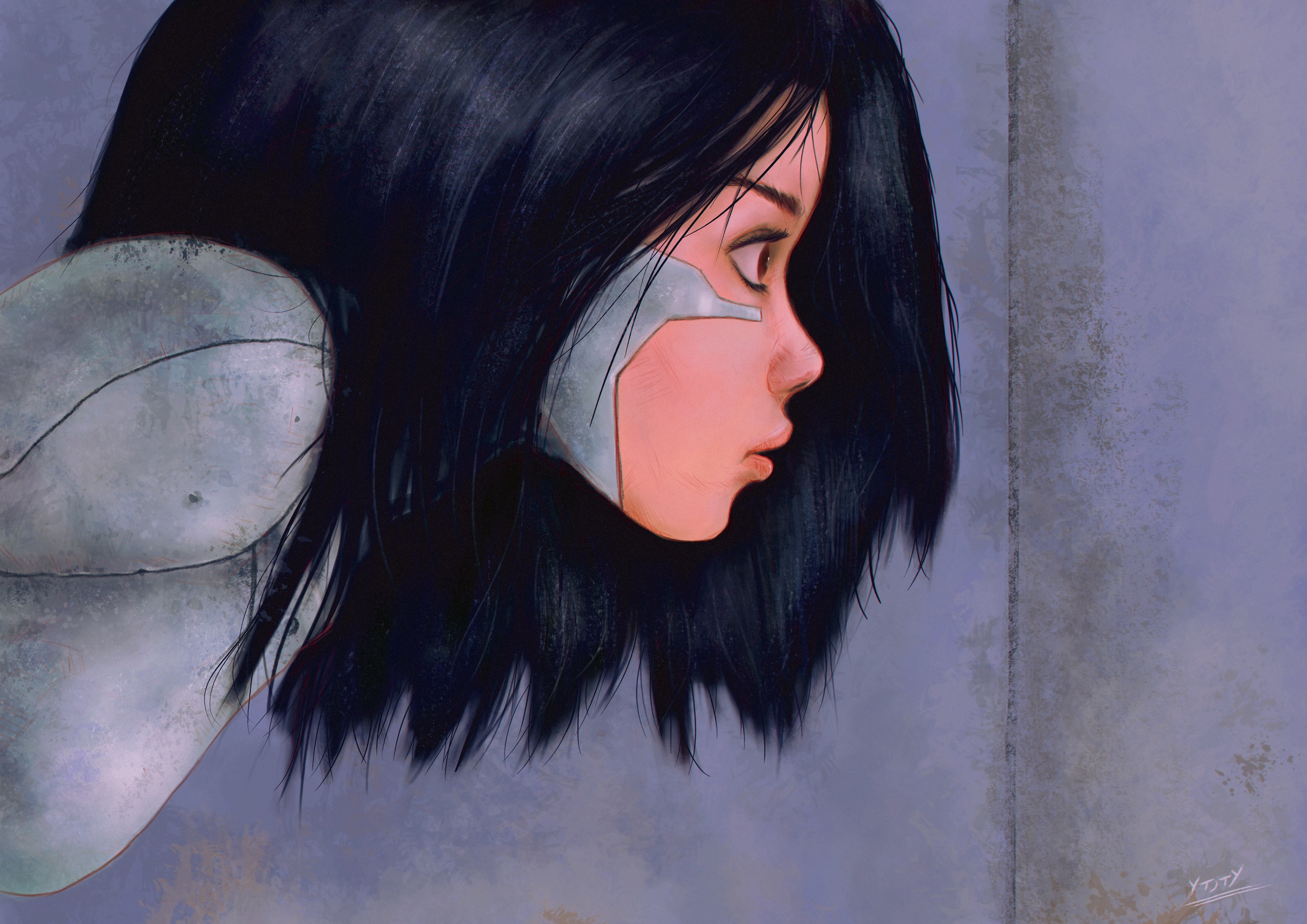 Alita Battle Angel Poster Fanart Wallpapers