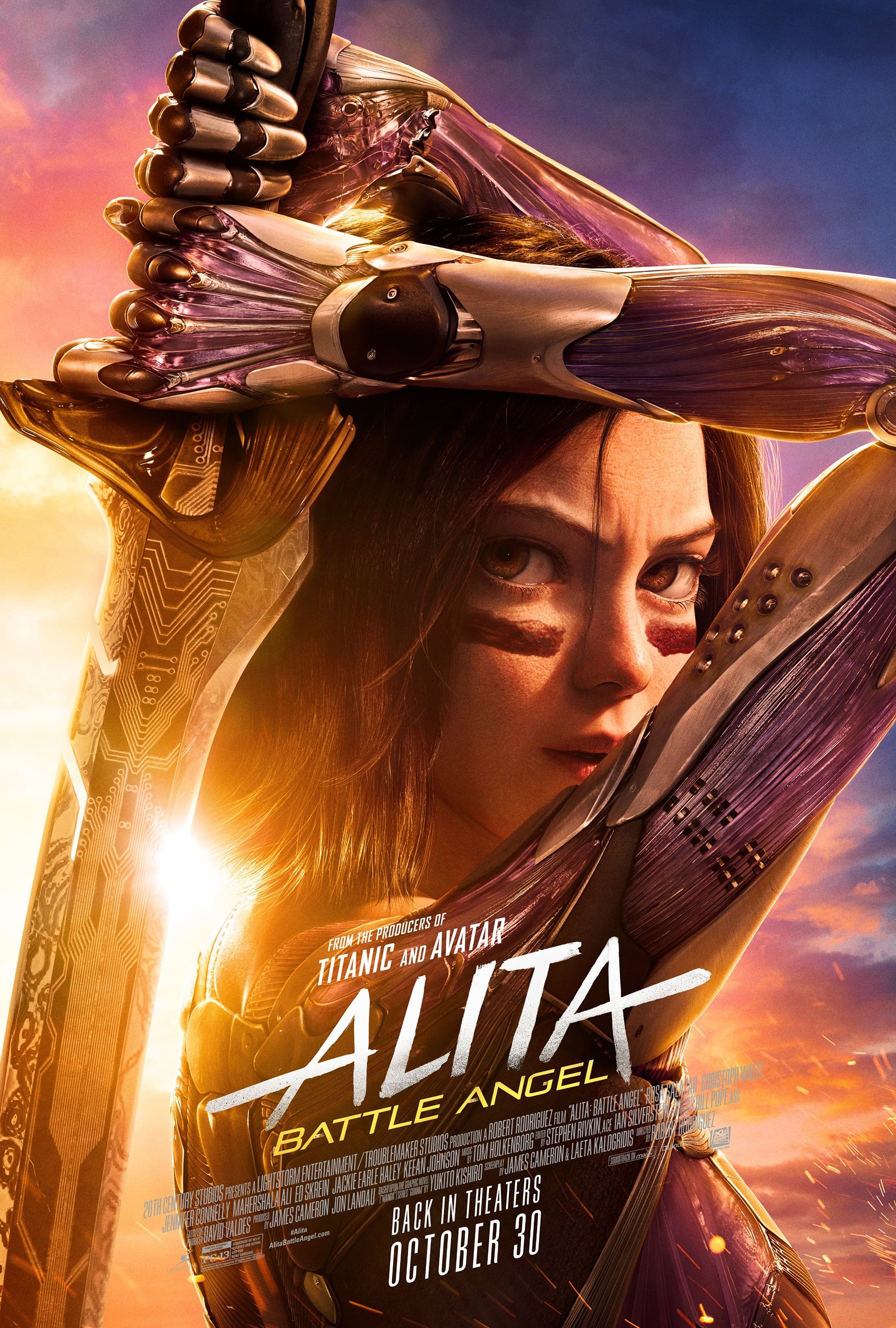 Alita Battle Angel Poster Fanart Wallpapers