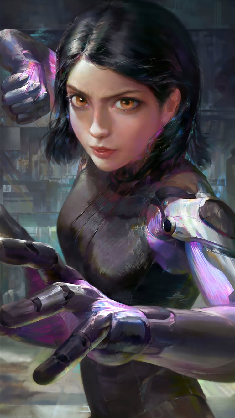 Alita Battle Angel Poster Fanart Wallpapers