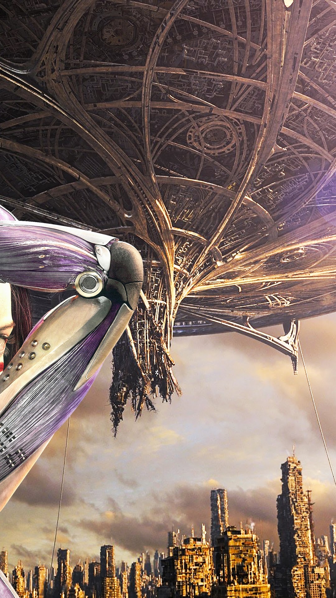 Alita Battle Angel With Sword Wallpapers