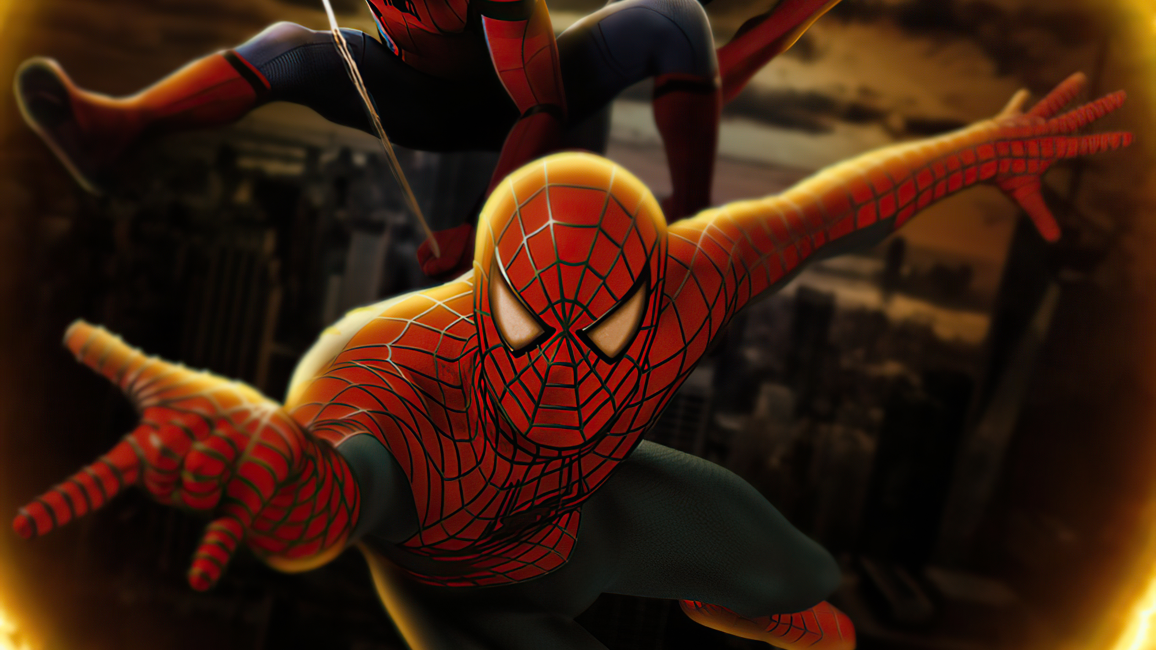 All Spider-Man In No Way Home Digital Fanart Wallpapers