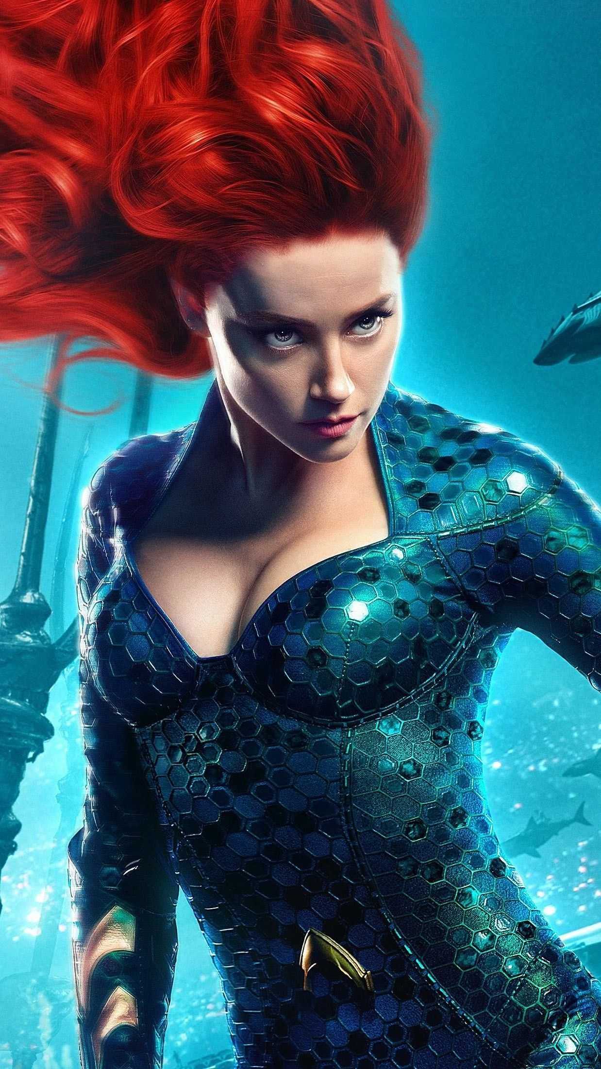 Amber Heard As Mera In Aquaman Wallpapers