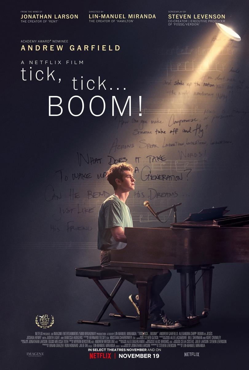 Andrew Garfield In Tick Tick...Boom Wallpapers