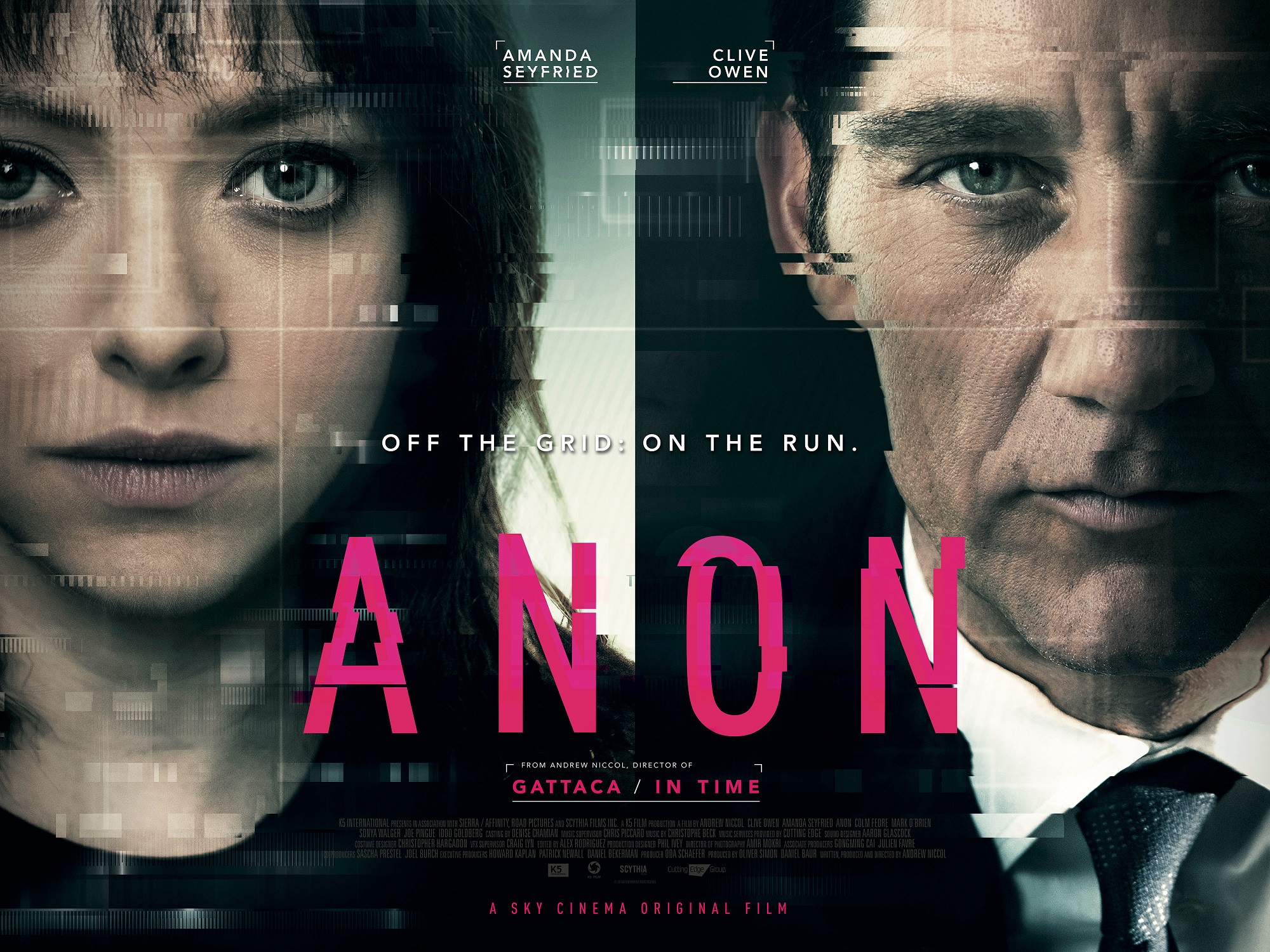 Anon Amanda Seyfried 2018 Movie Poster Wallpapers
