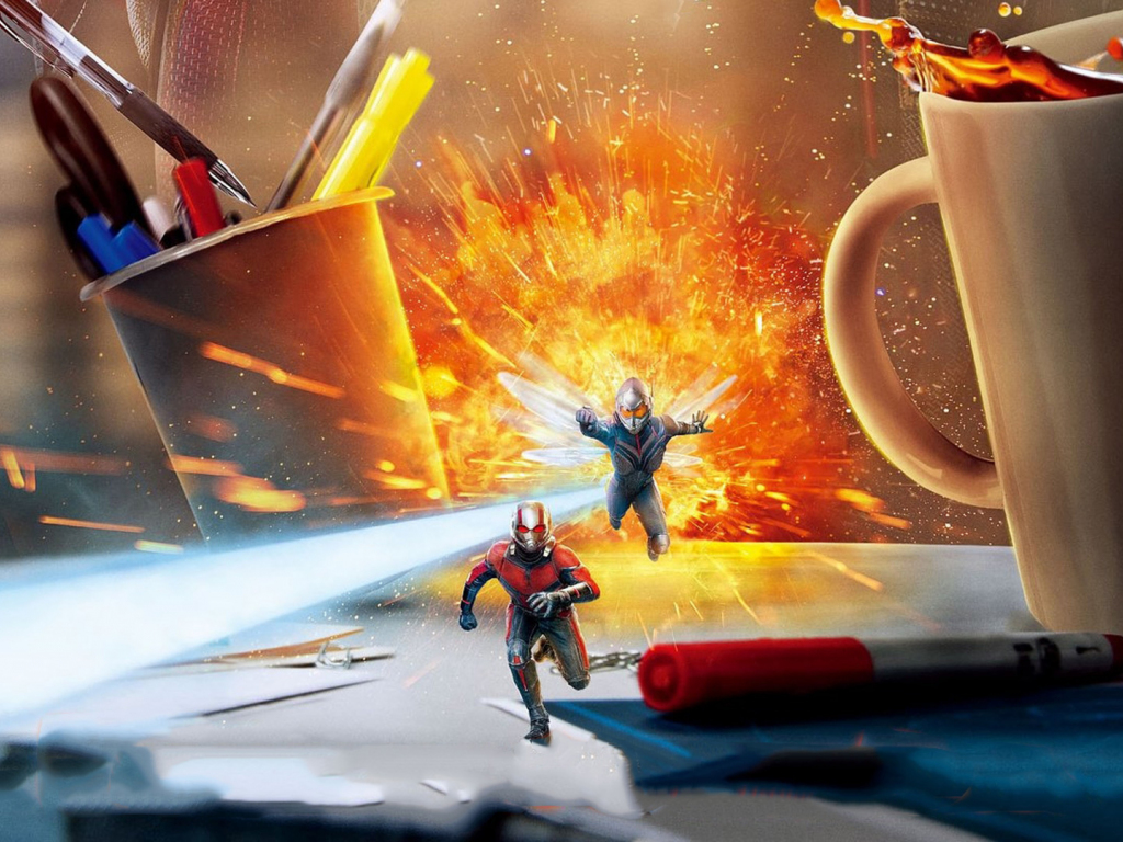 Ant-Man And The Wasp Poster Wallpapers