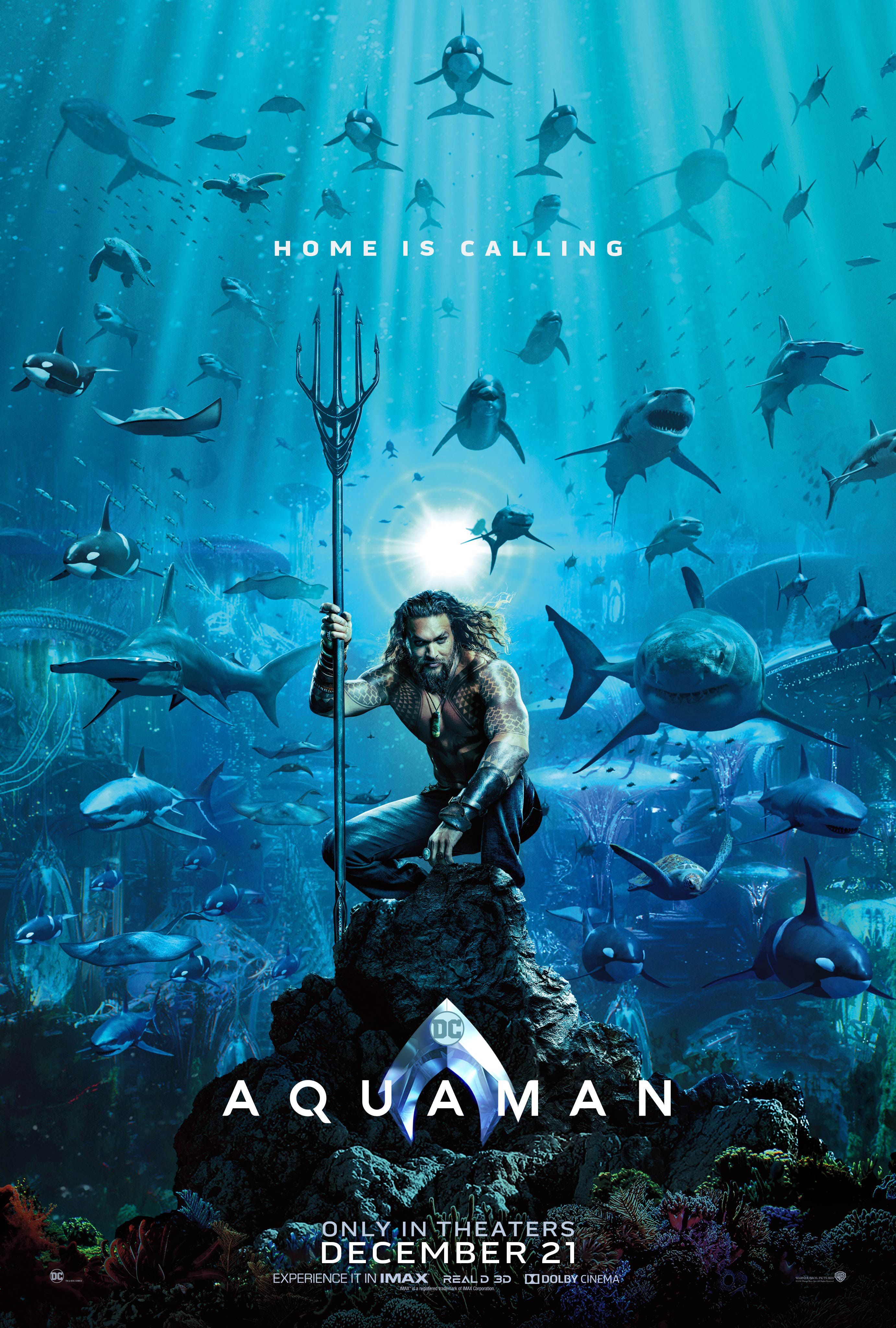 Aquaman 2018 Movie Poster Wallpapers