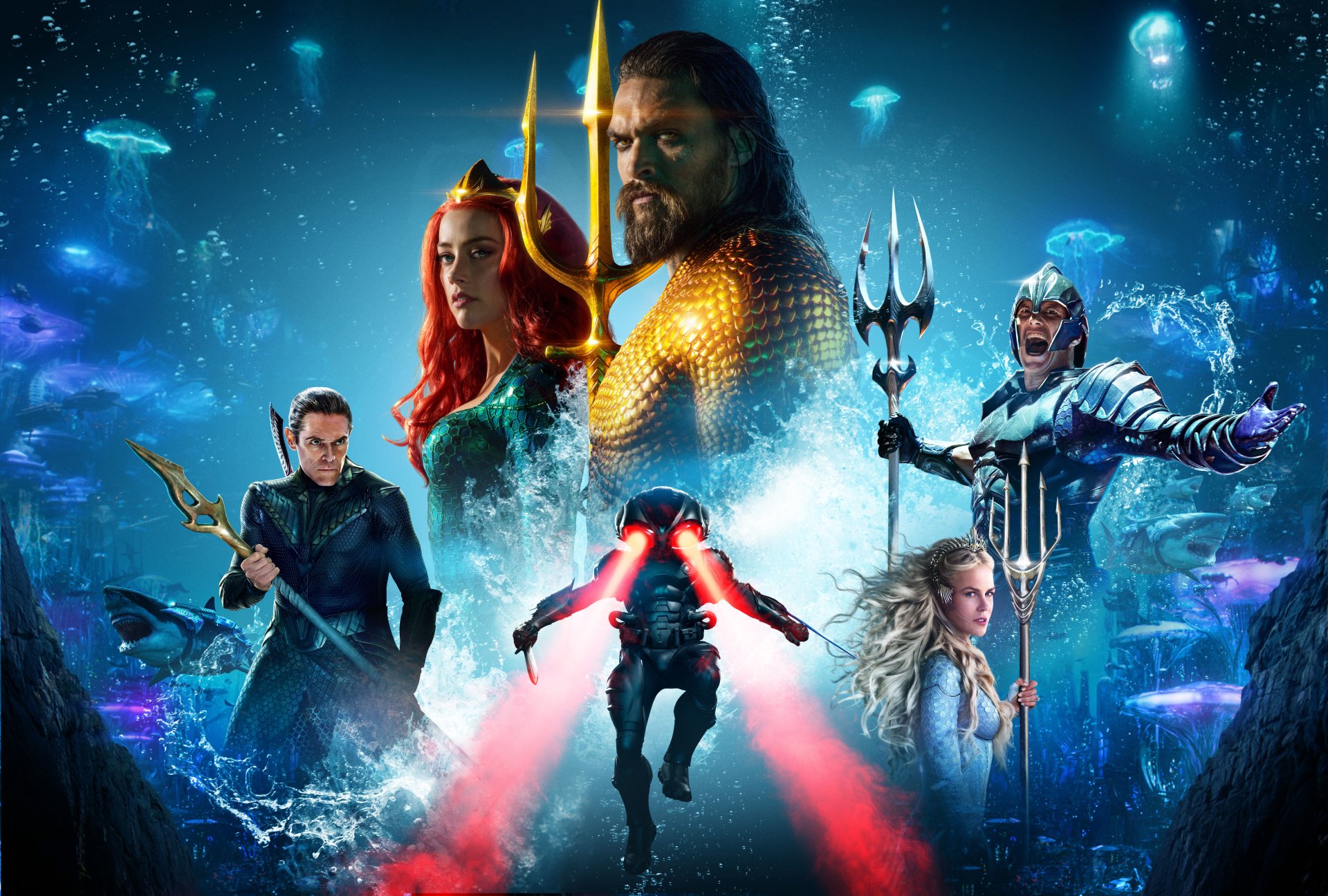 Aquaman And Ocean Master Fight Wallpapers