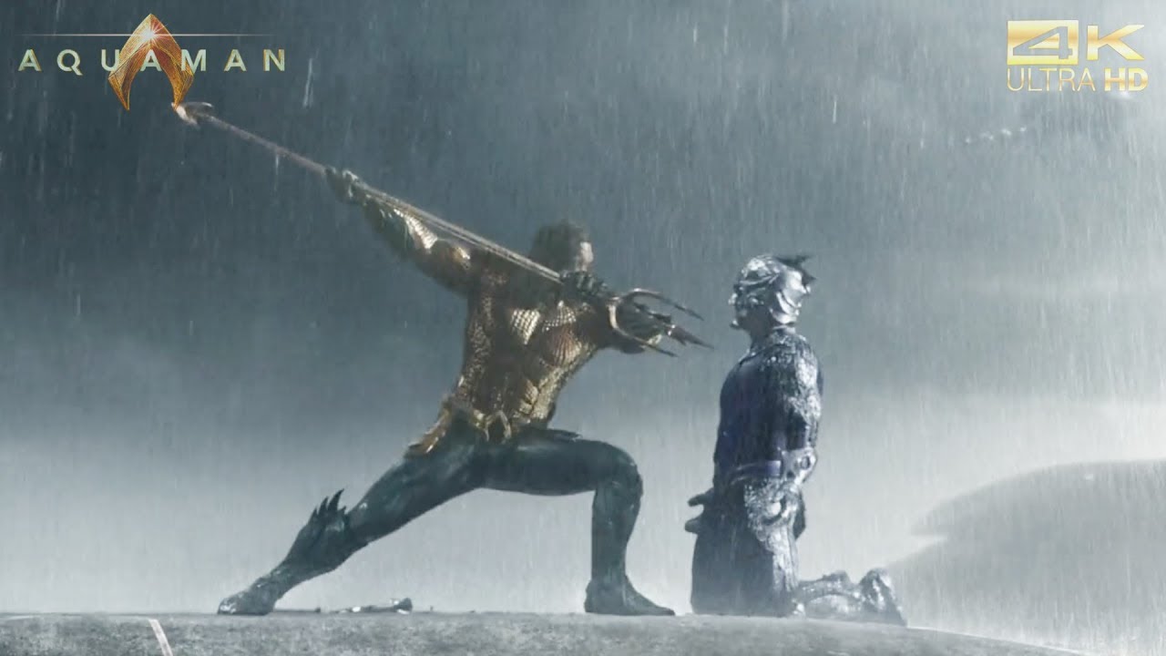 Aquaman And Ocean Master Fight Wallpapers