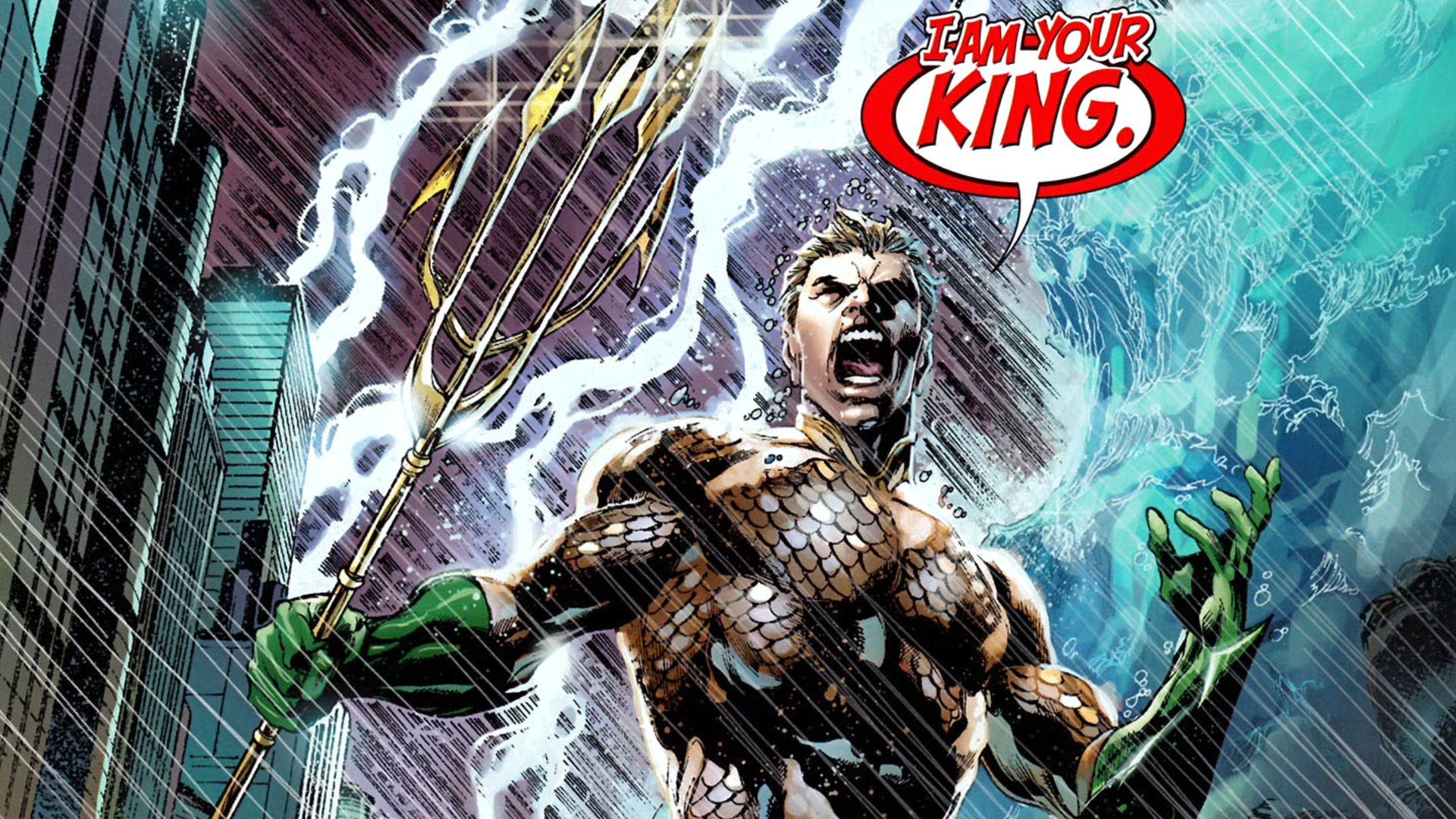 Aquaman King Of Atlantis Wallpapers