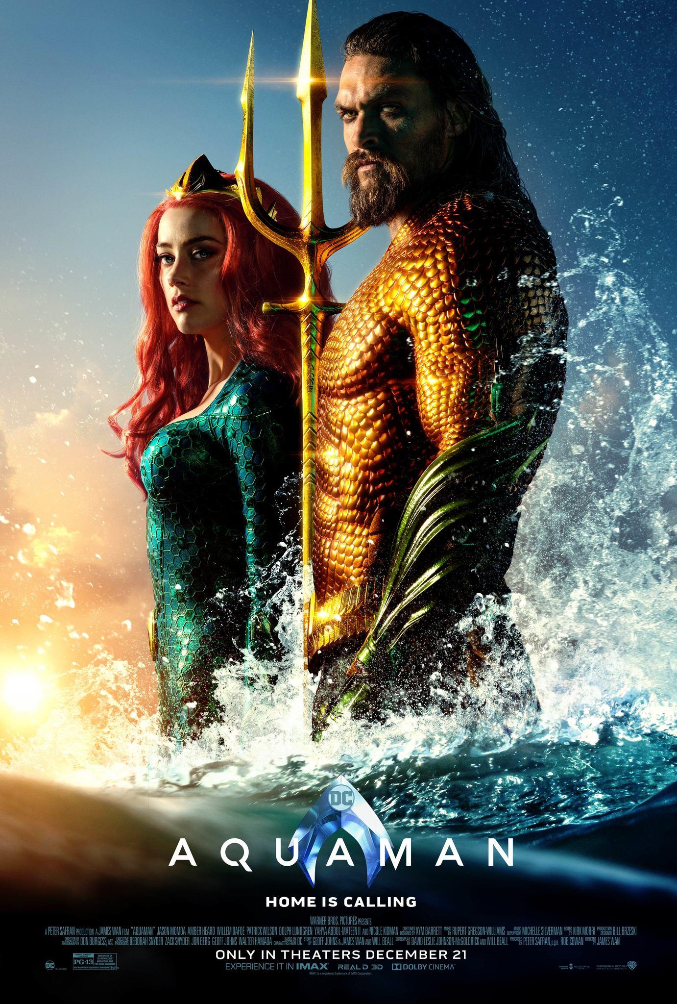 Aquaman Movie Brand New Poster Wallpapers