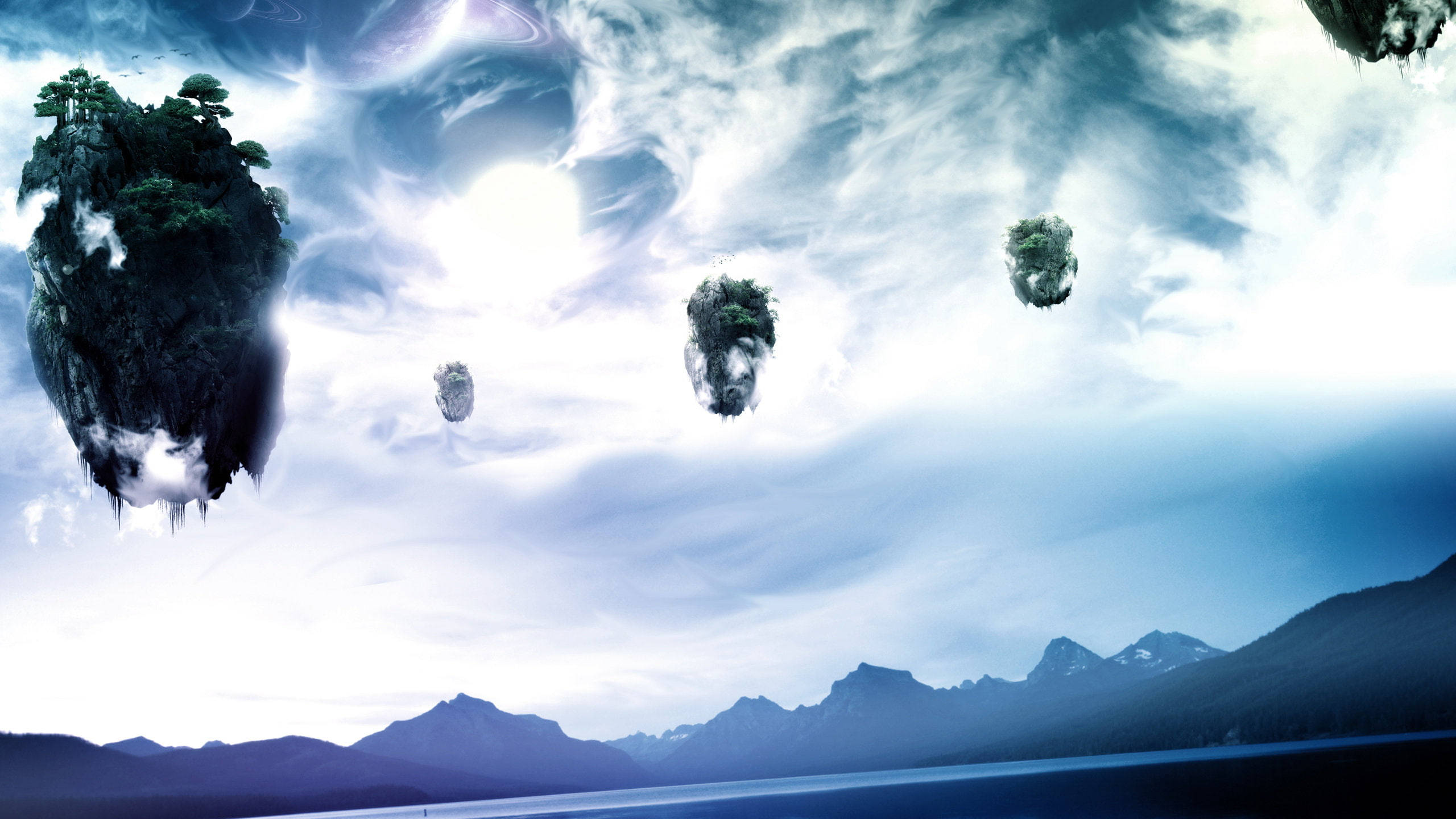 Avatar Floating  Mountains Wallpapers